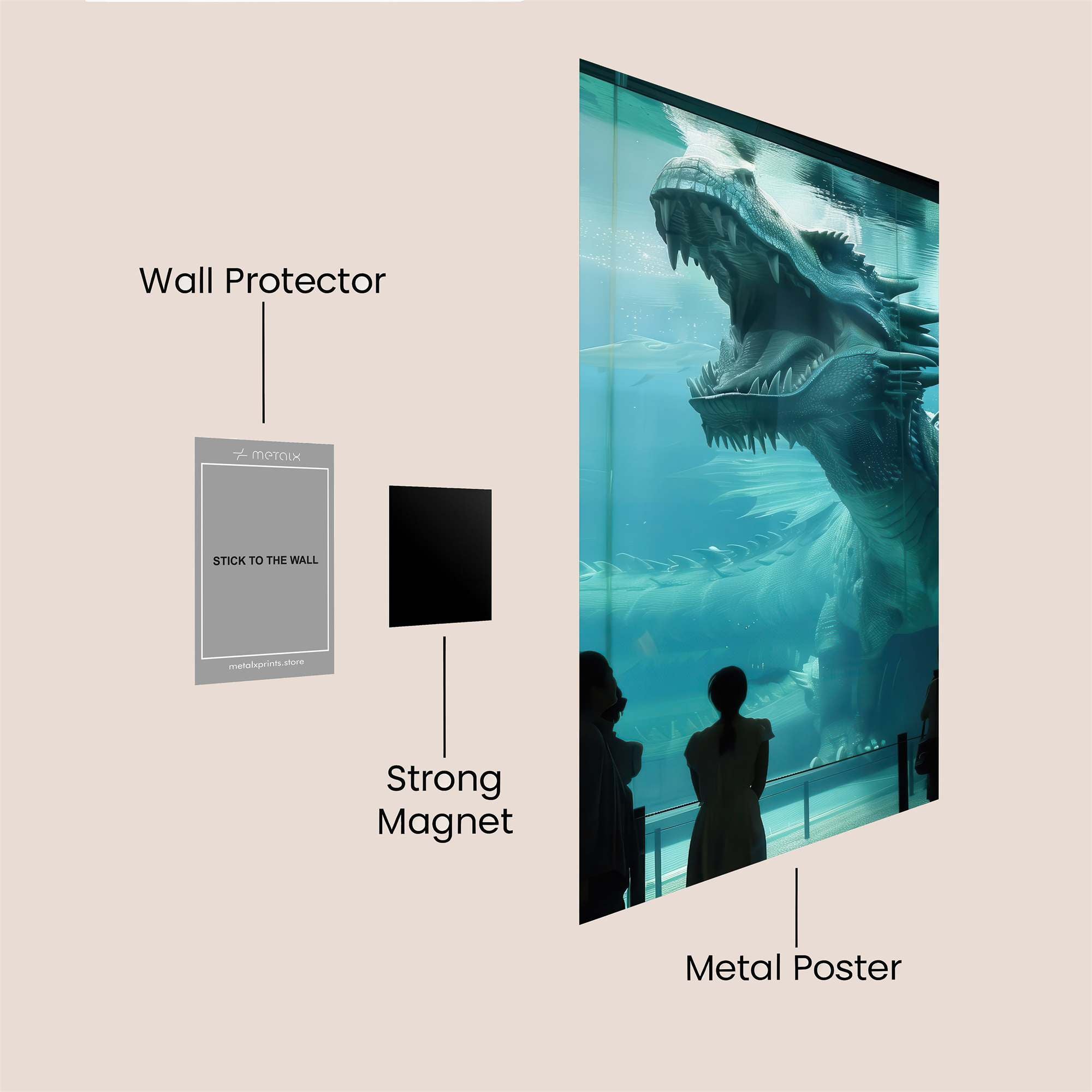 Dragon Encounter Safe Wall Magnetic / M