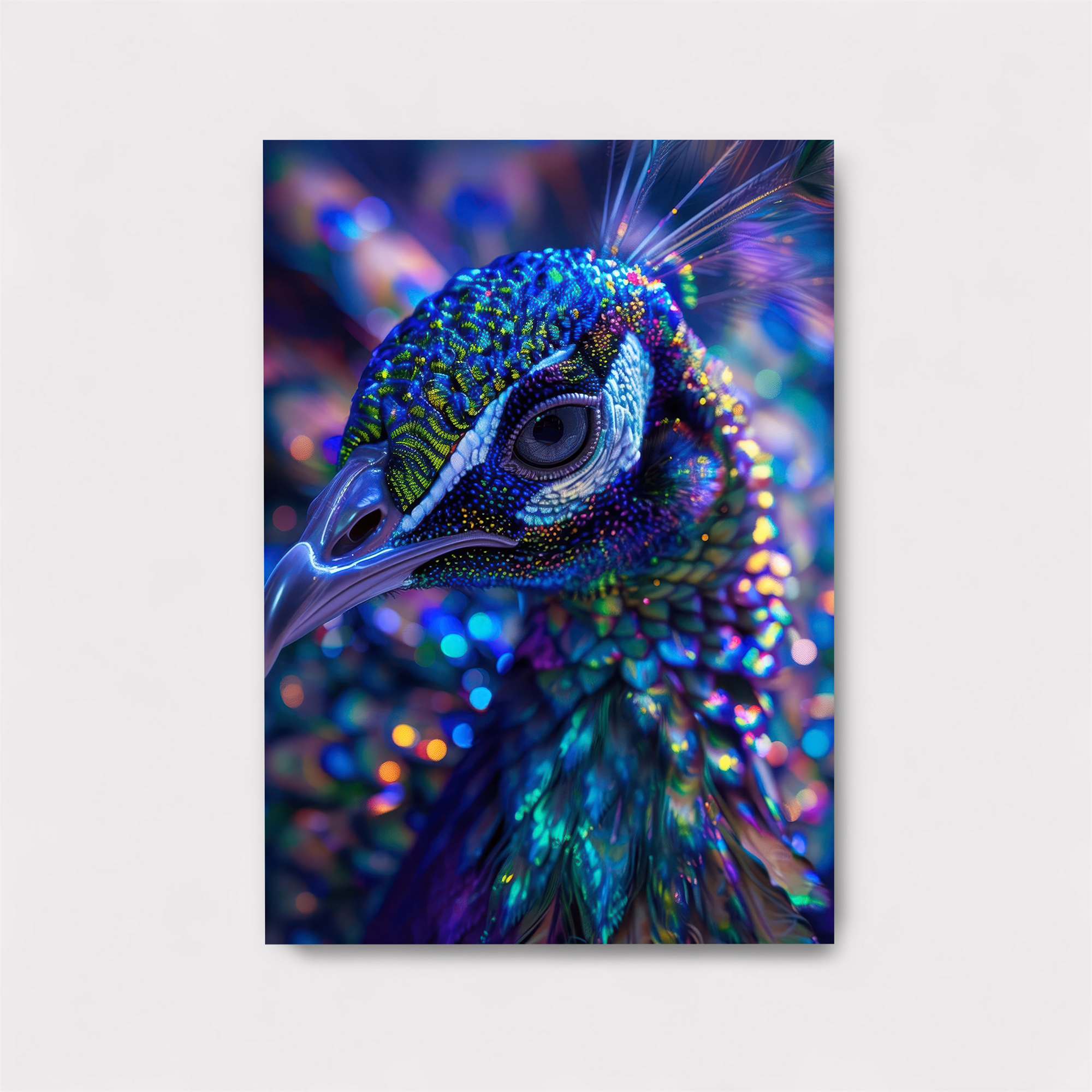 Peacock Radiance Safe Wall Magnetic / M