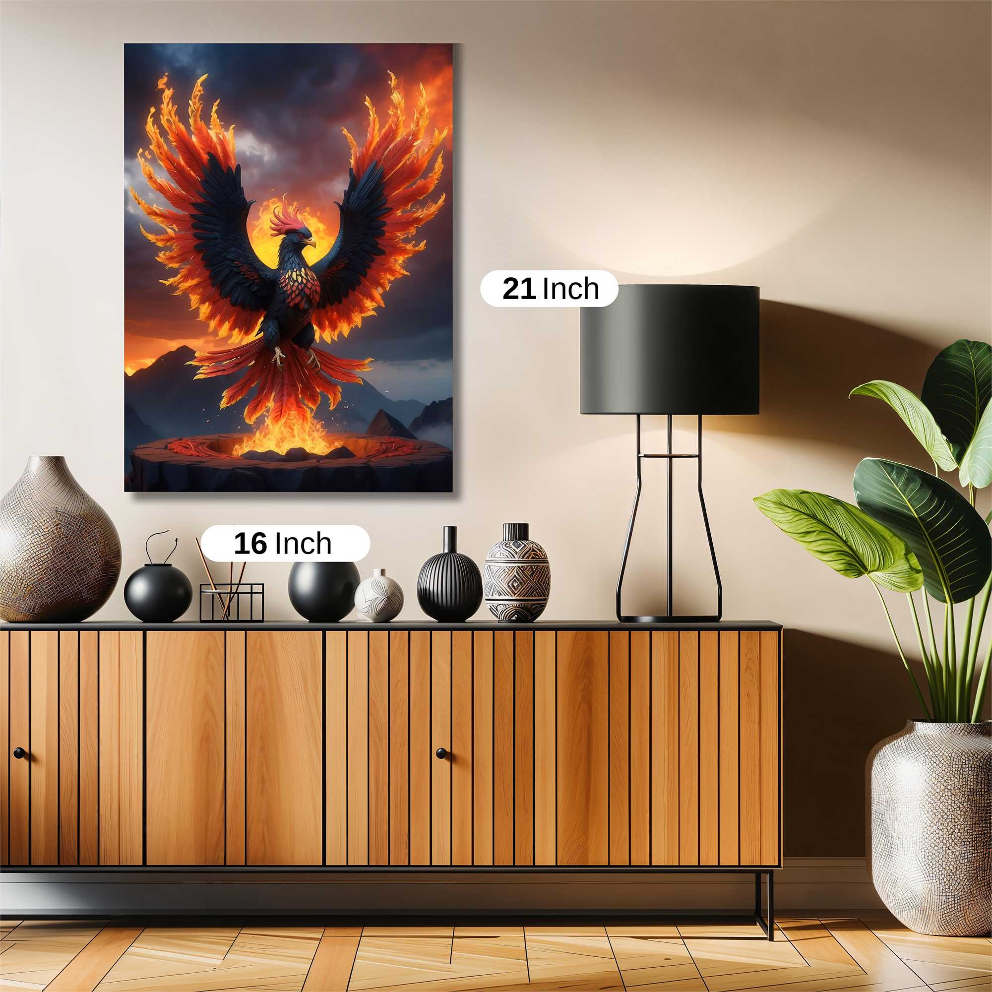 Phoenix Ascension Safe Wall Magnetic / M