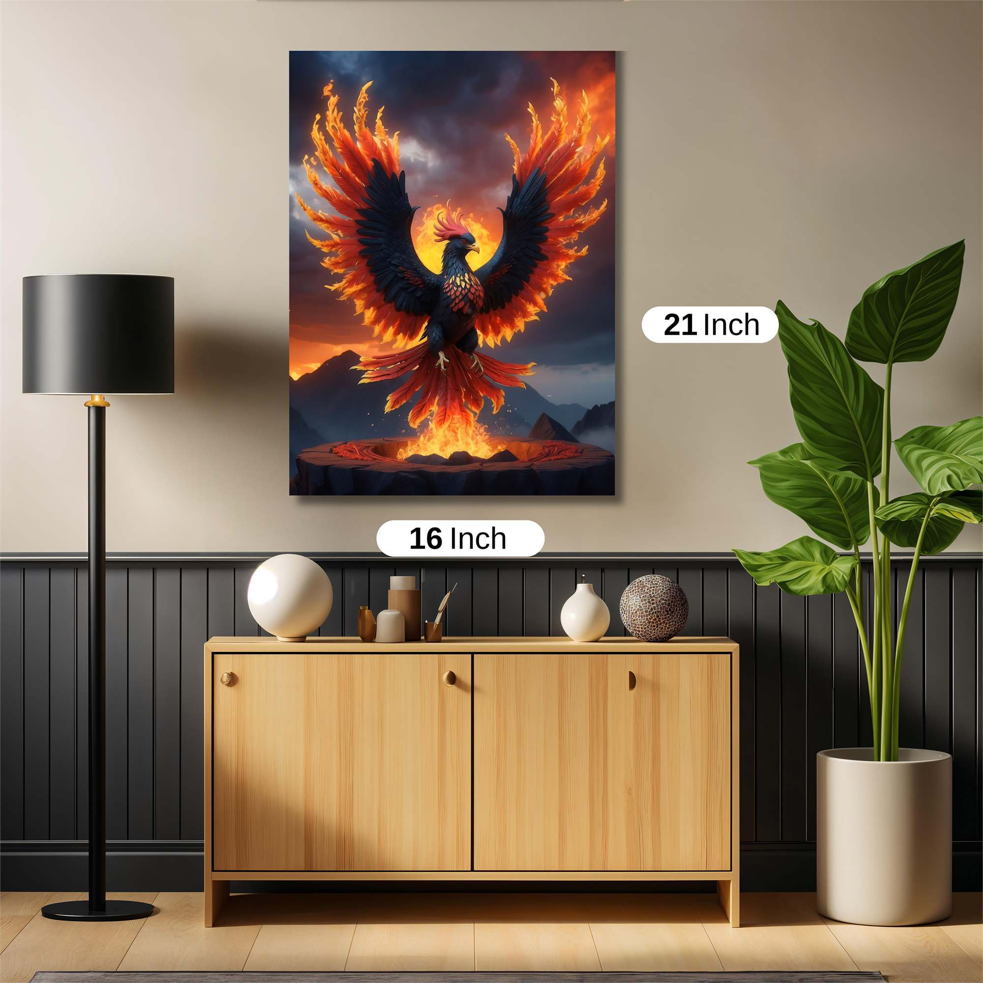 Phoenix Ascension Safe Wall Magnetic / M