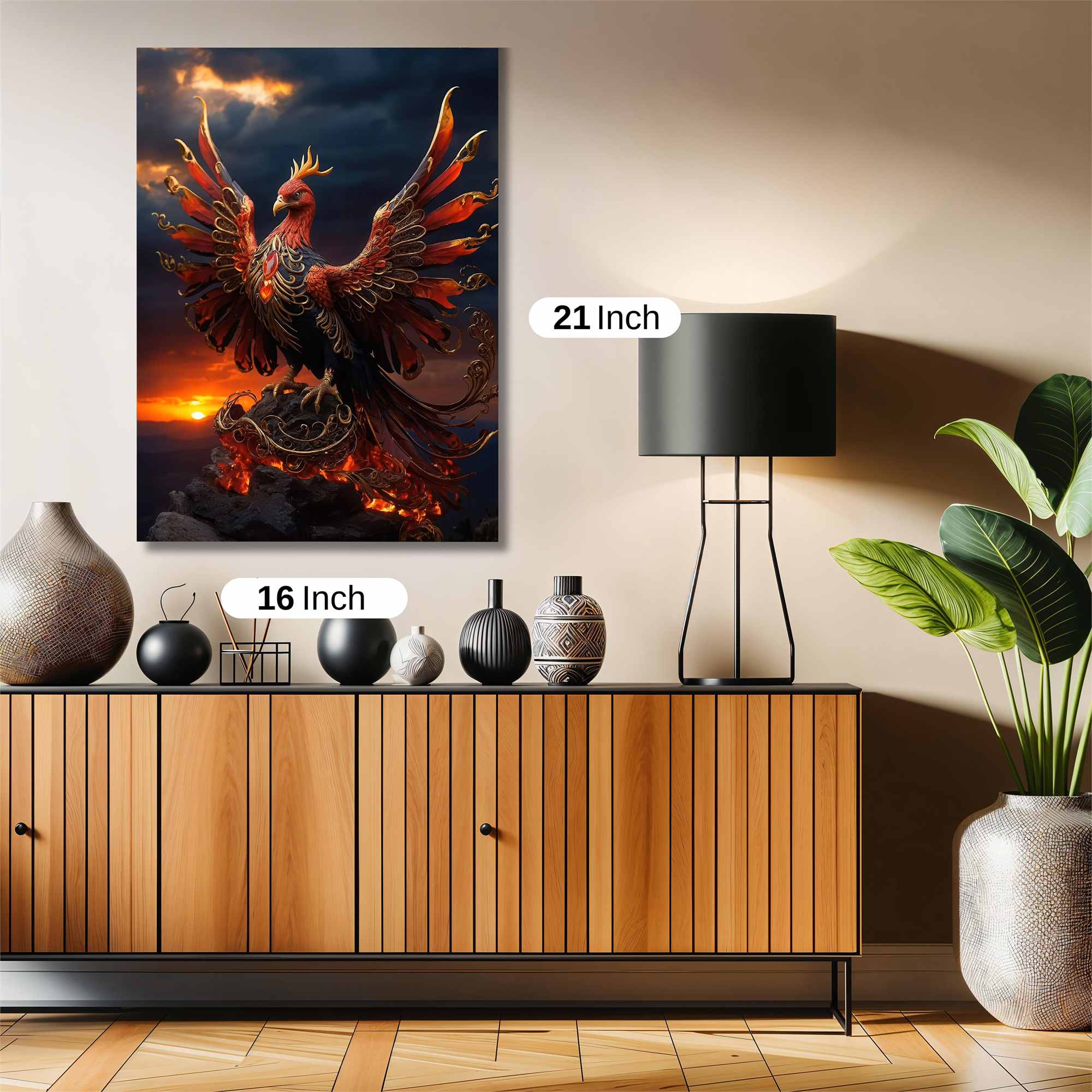 Phoenix Ascendant Safe Wall Magnetic / M