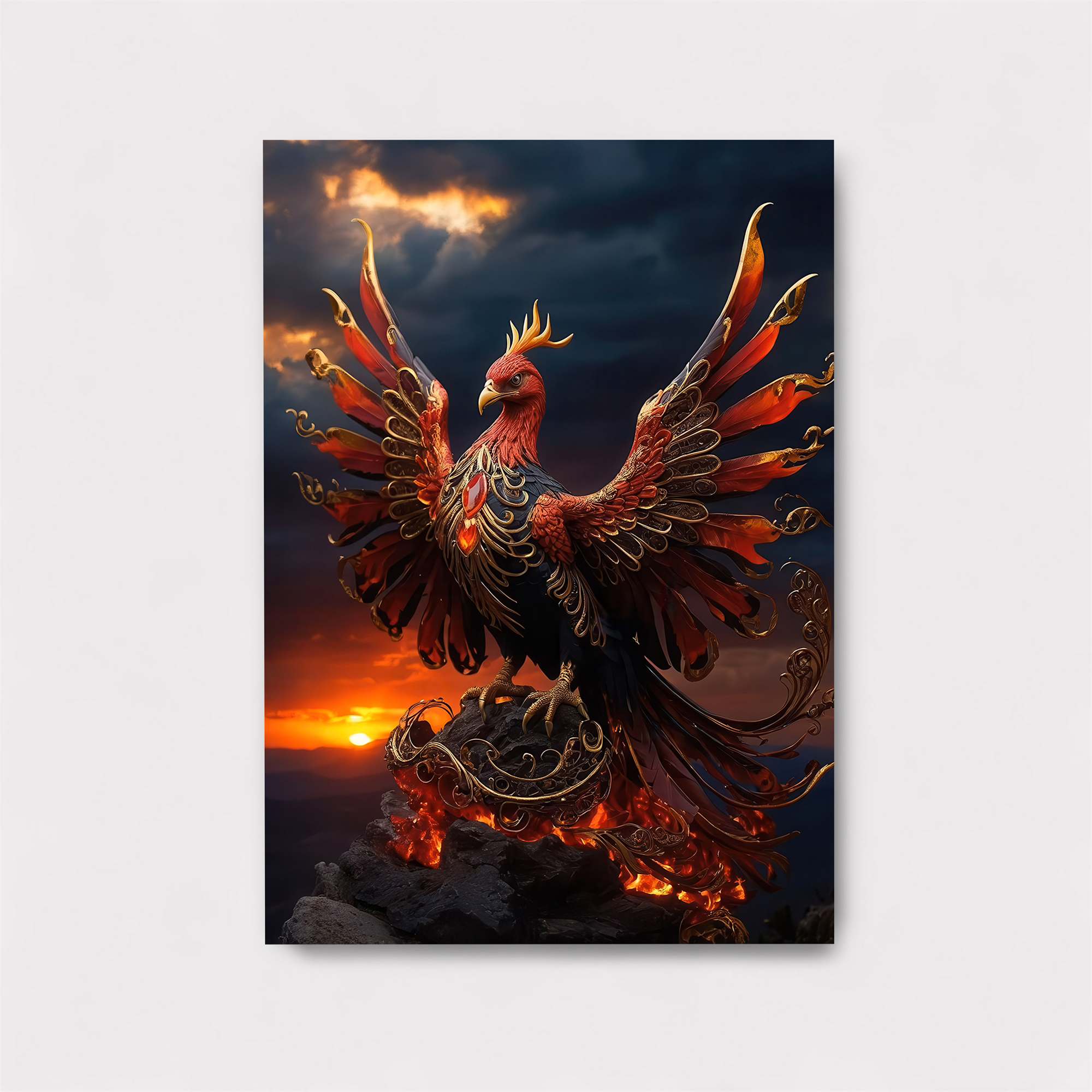 Phoenix Ascendant Safe Wall Magnetic / M