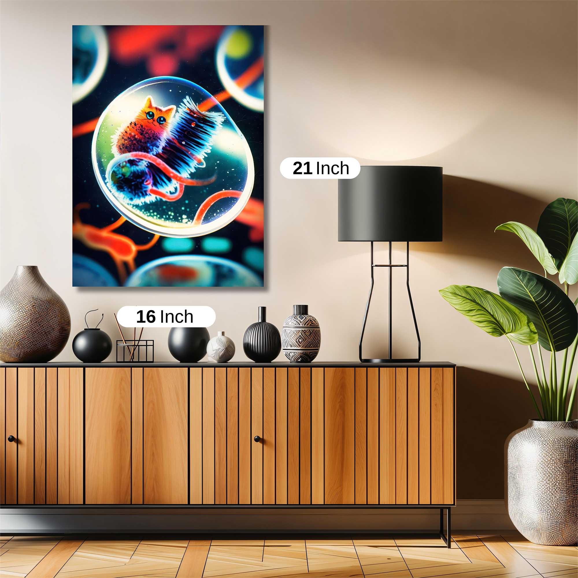 Feline Enigma Safe Wall Magnetic / M