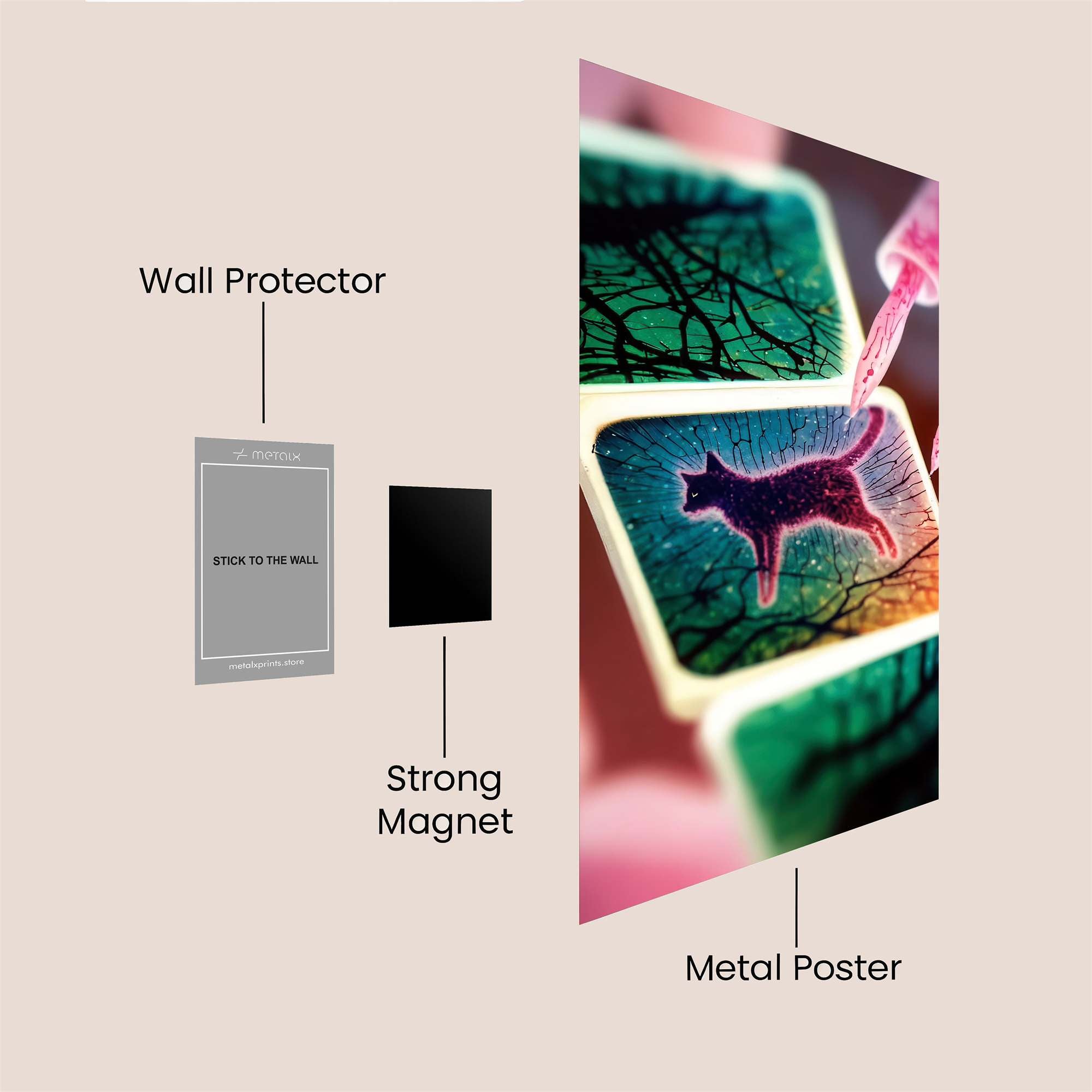 Neural Enchantment Safe Wall Magnetic / M