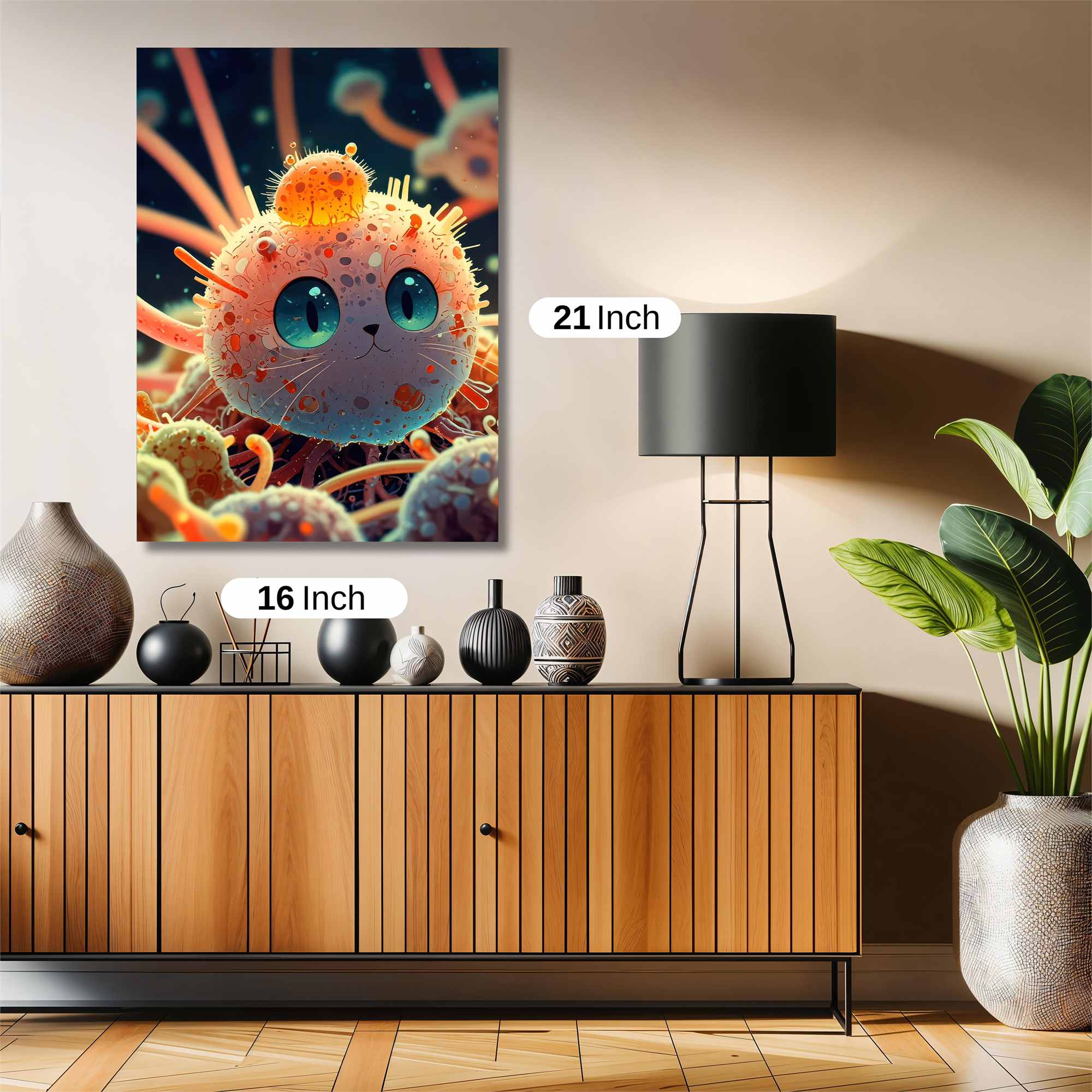 Whimsical Bloom Safe Wall Magnetic / M