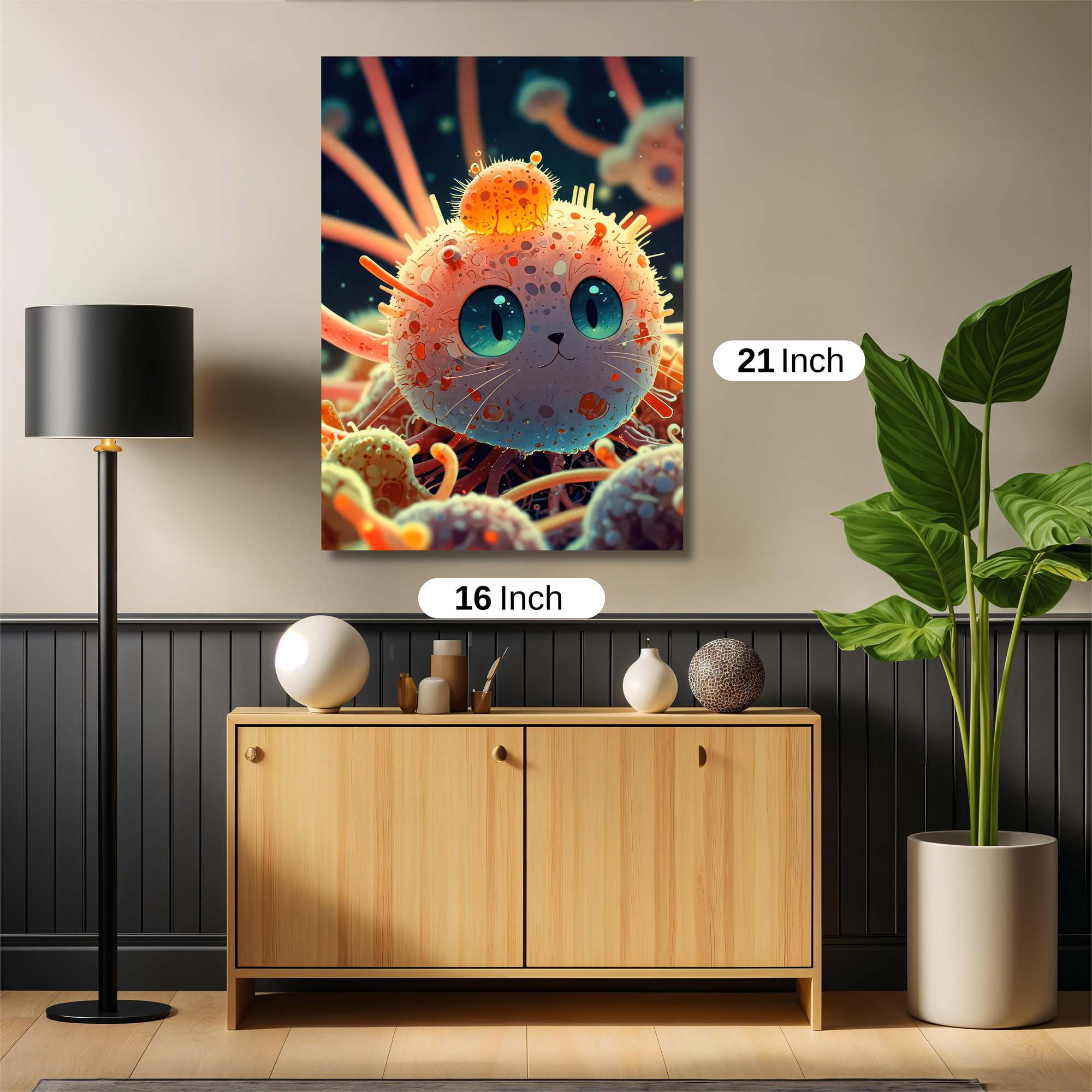 Whimsical Bloom Safe Wall Magnetic / M