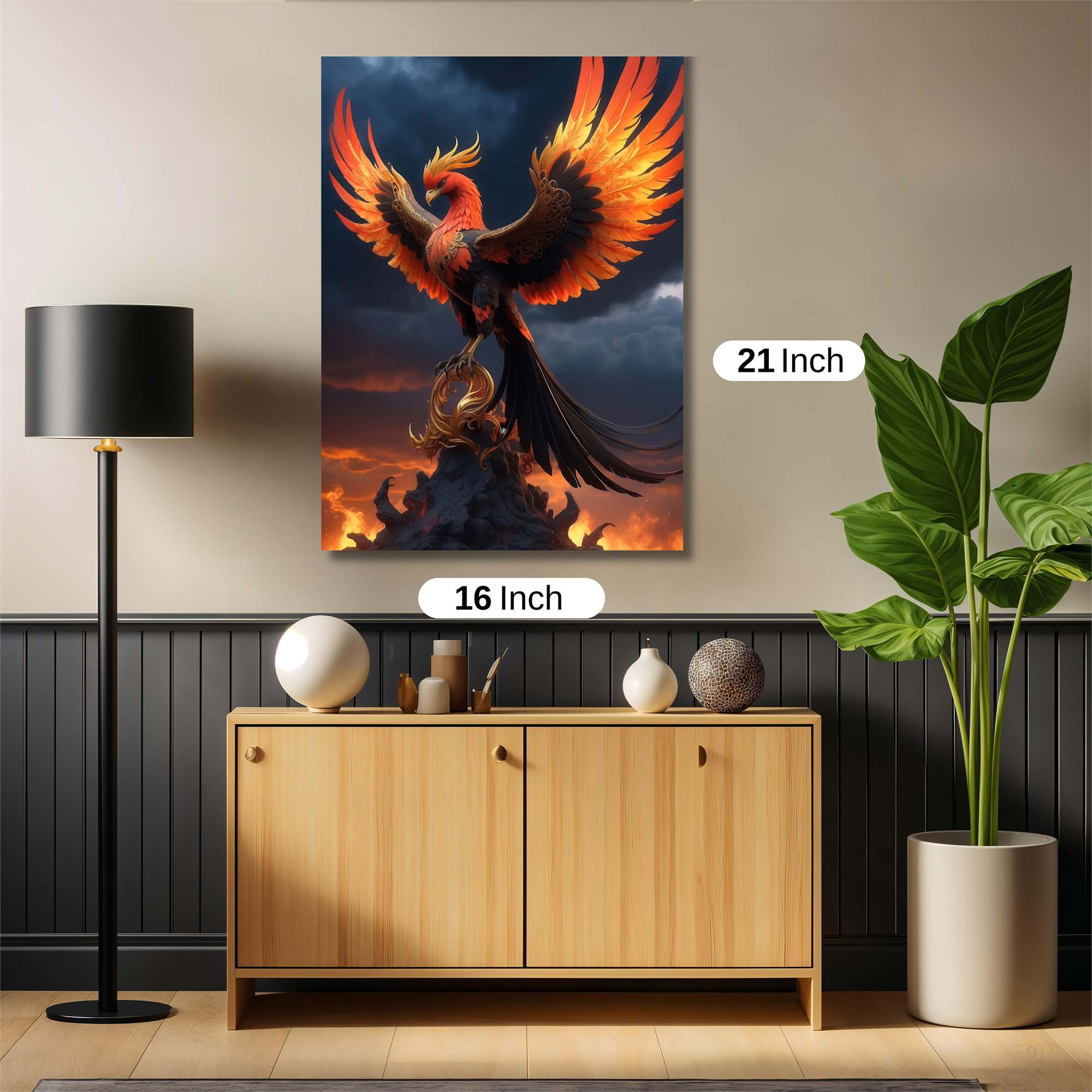 Phoenix Ascendancy Safe Wall Magnetic / M