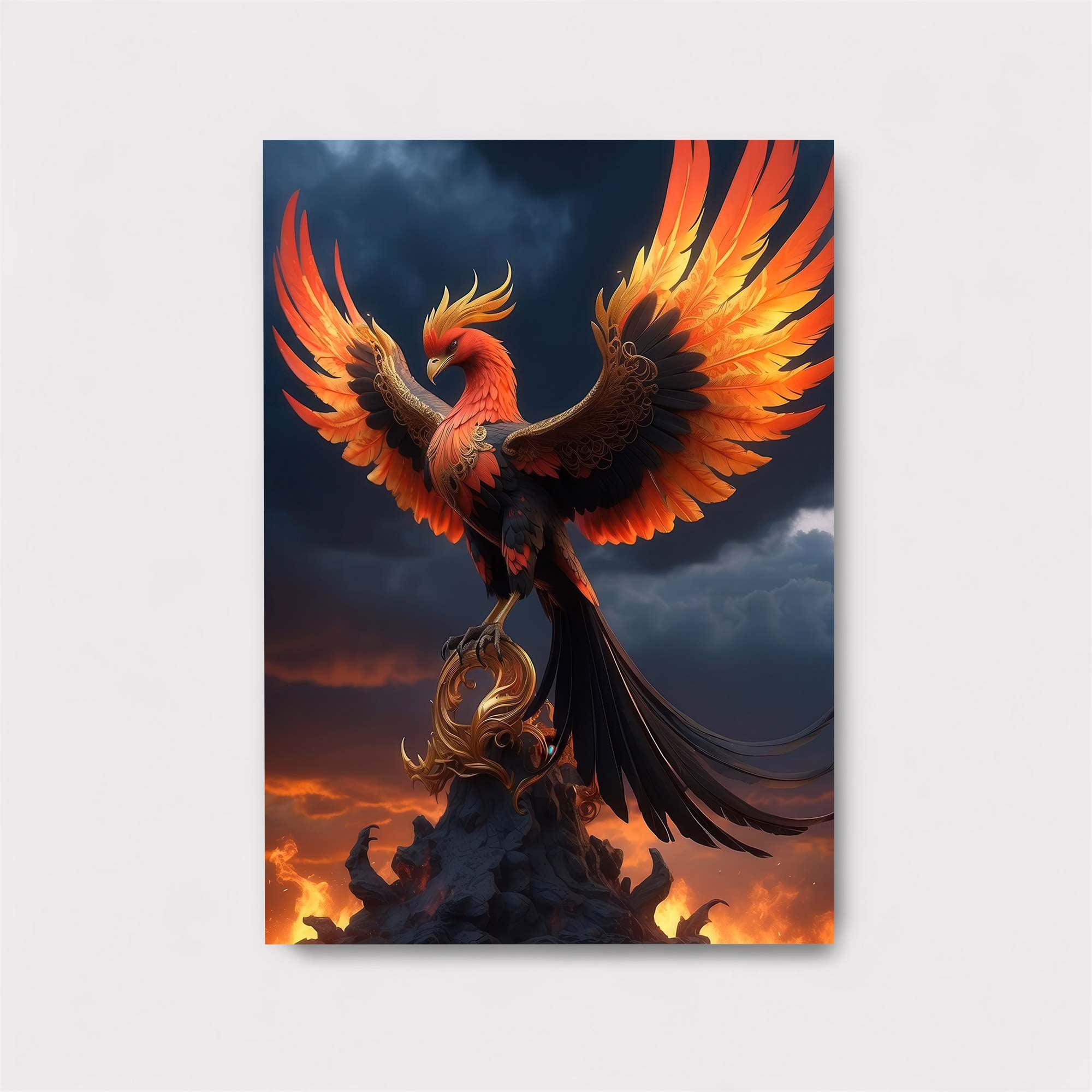Phoenix Ascendancy Safe Wall Magnetic / M