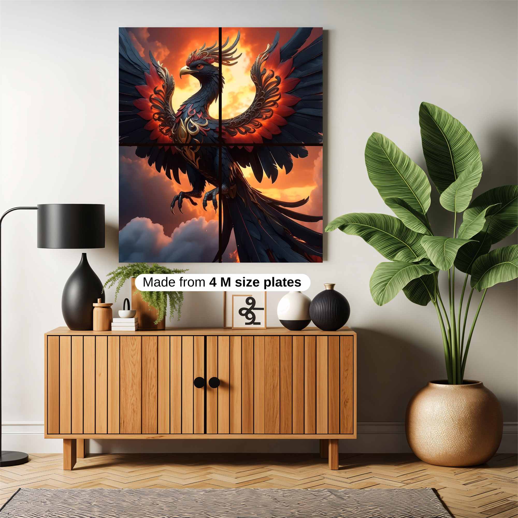 Phoenix Ascendant Safe Wall Magnetic / M