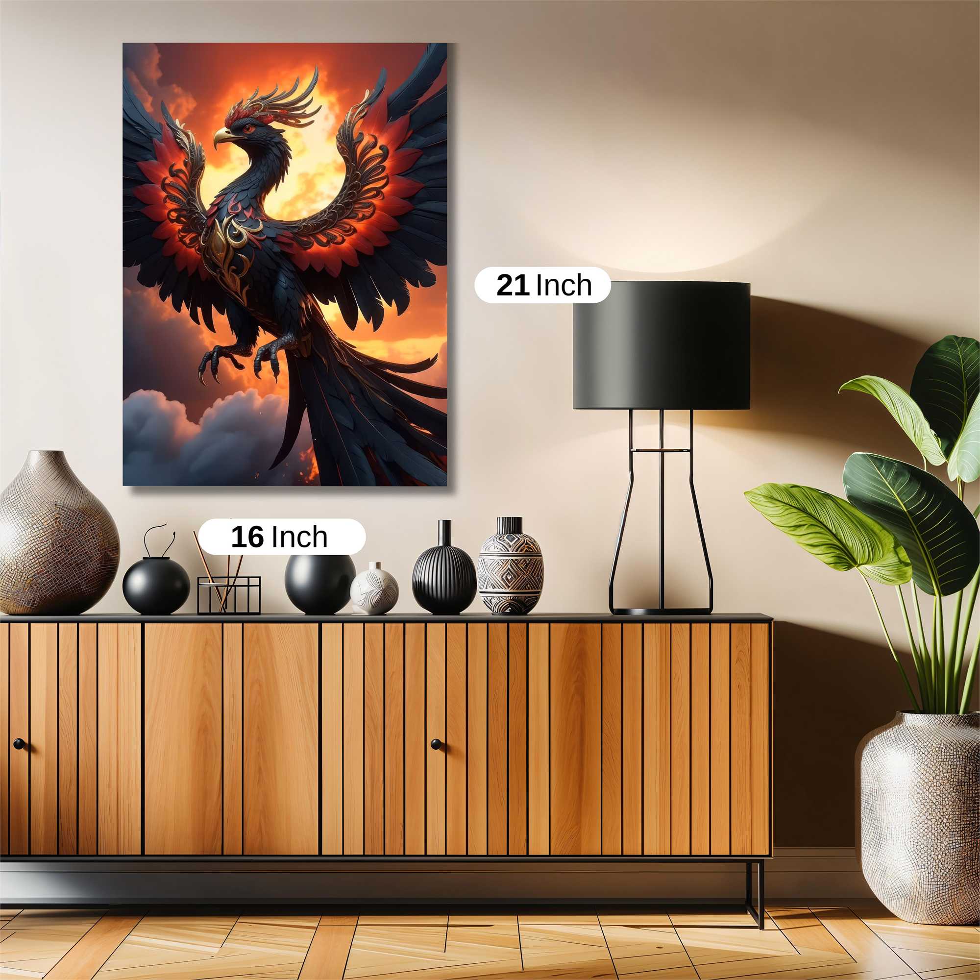 Phoenix Ascendant Safe Wall Magnetic / M