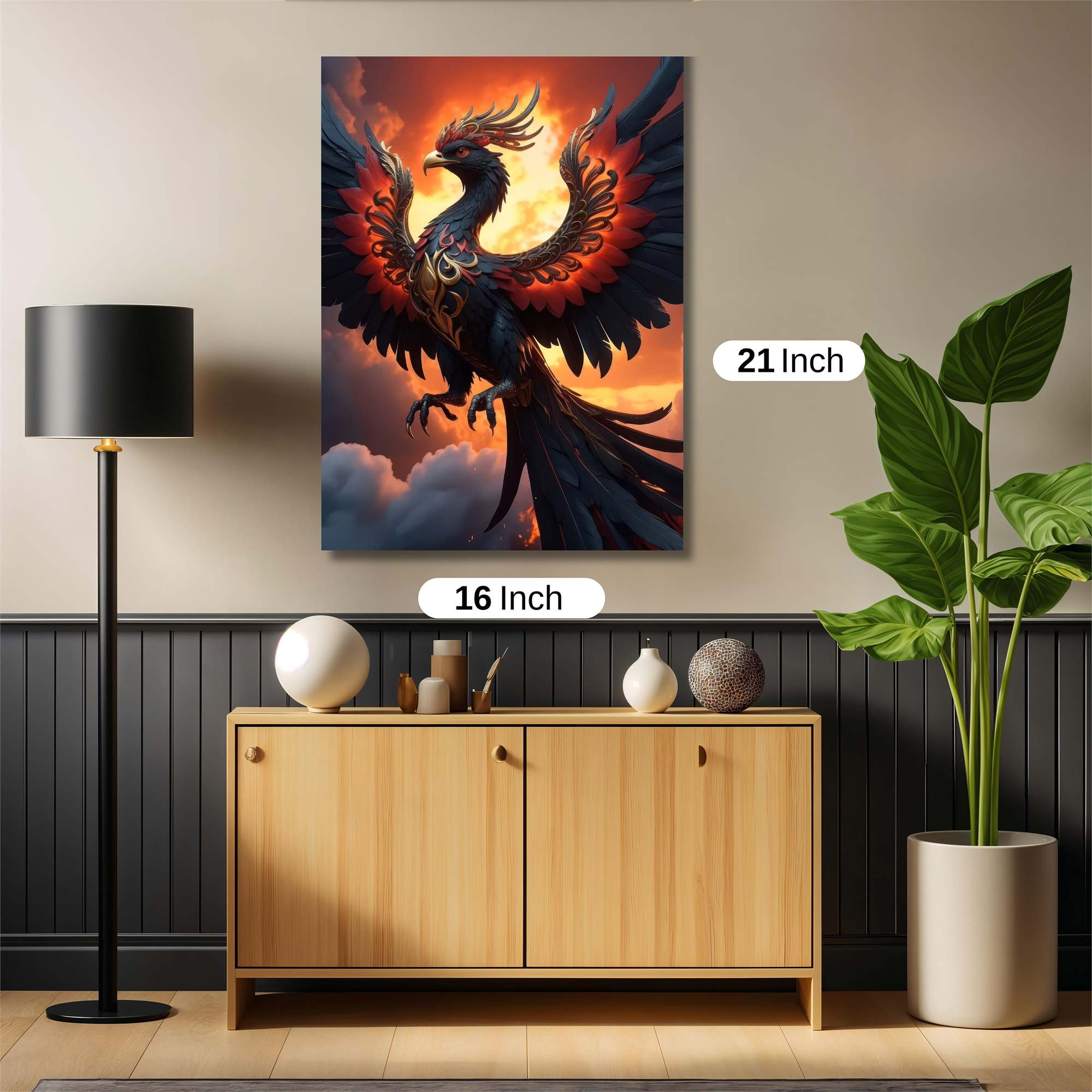 Phoenix Ascendant Safe Wall Magnetic / M