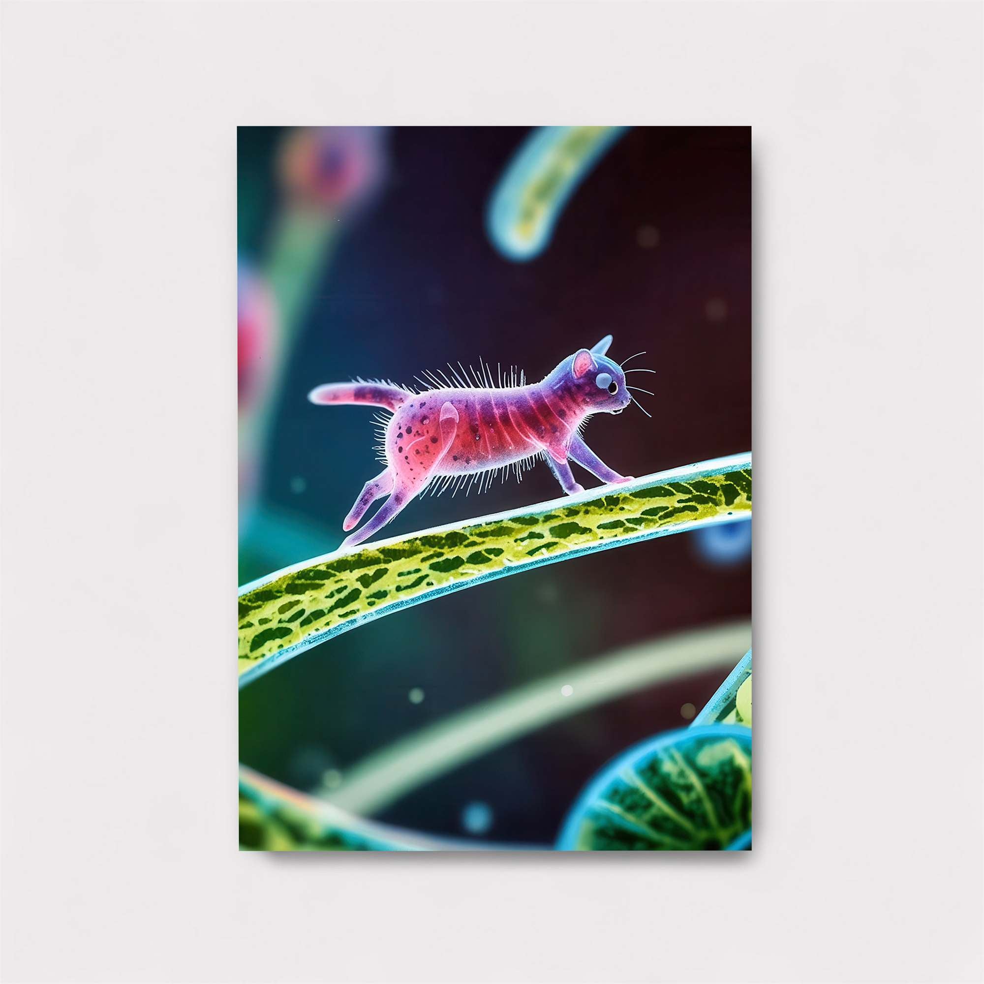 Microscopic Wanderlust Safe Wall Magnetic / M