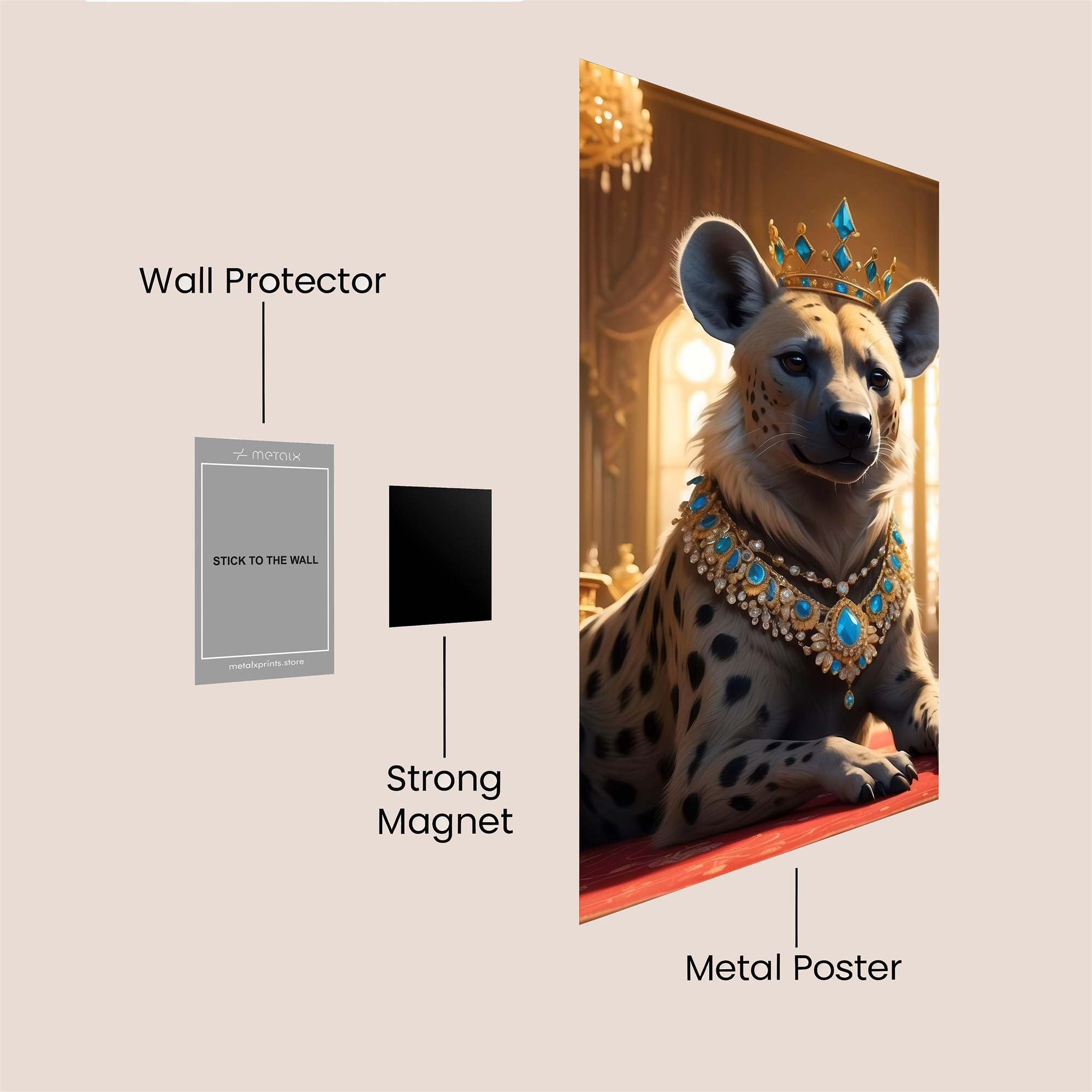 Regal Hyena Safe Wall Magnetic / M