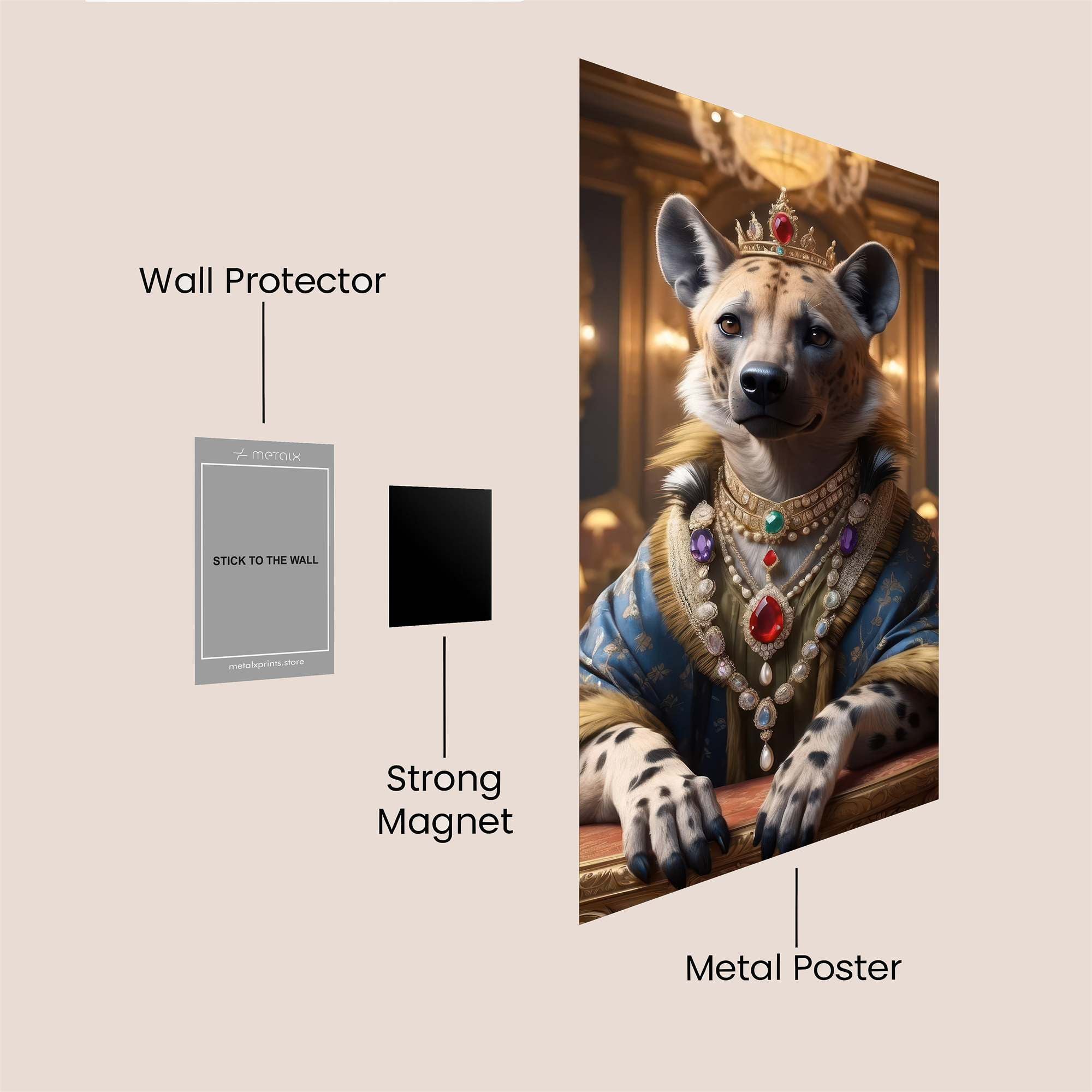 Regal Hyena Safe Wall Magnetic / M
