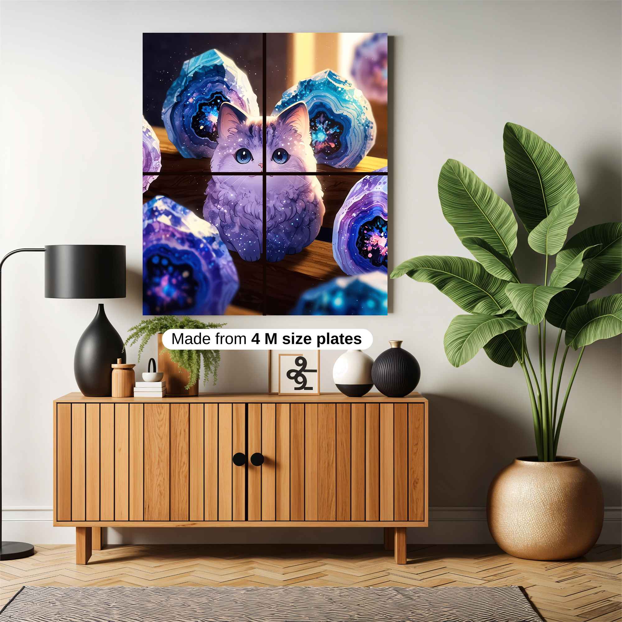 Gemstone Whiskers Safe Wall Magnetic / M