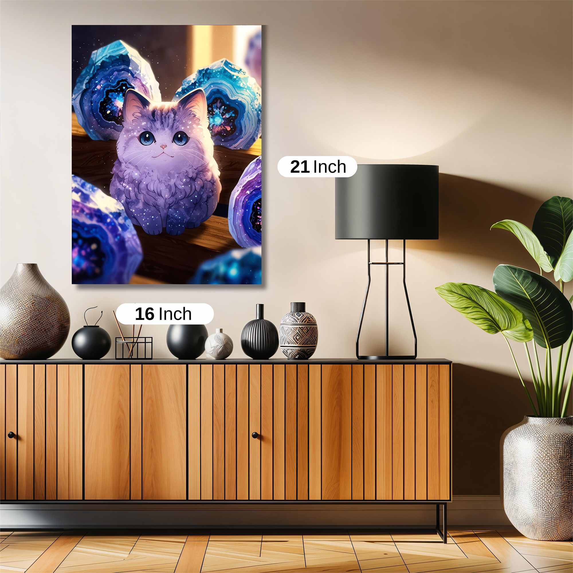 Gemstone Whiskers Safe Wall Magnetic / M