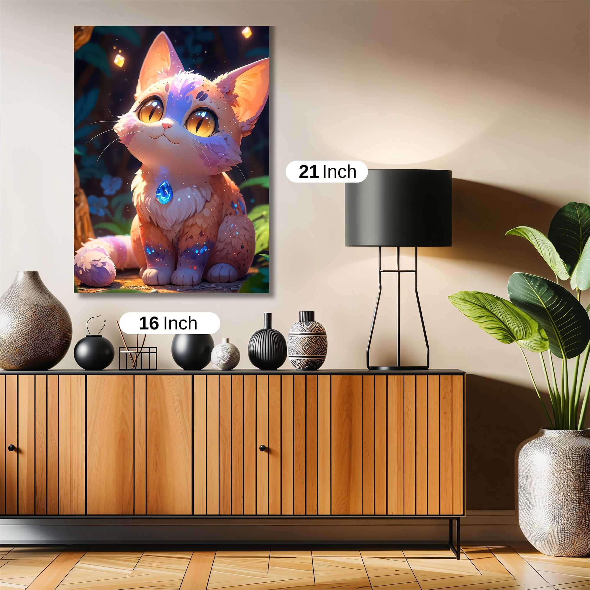 Mystic Whiskers Safe Wall Magnetic / M