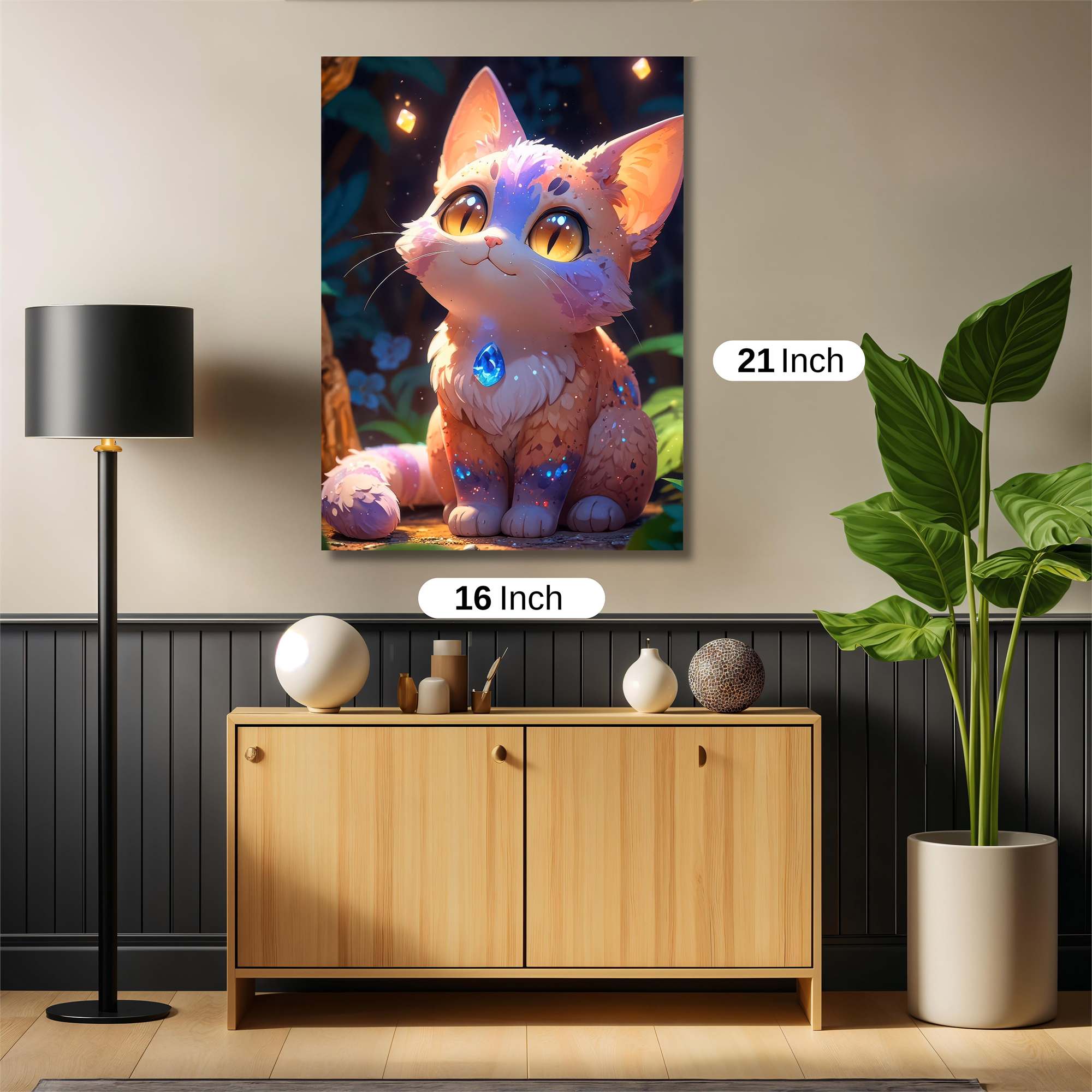 Mystic Whiskers Safe Wall Magnetic / M