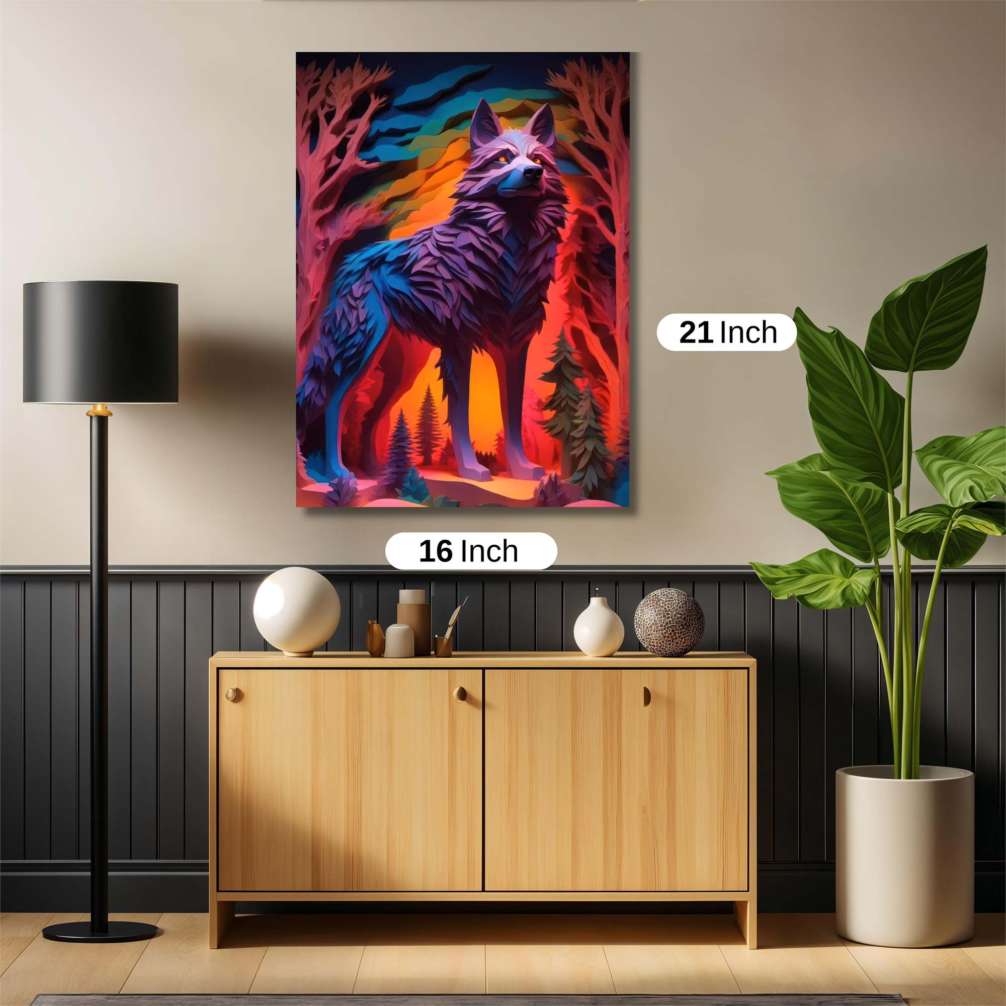 Lupine Radiance Safe Wall Magnetic / M