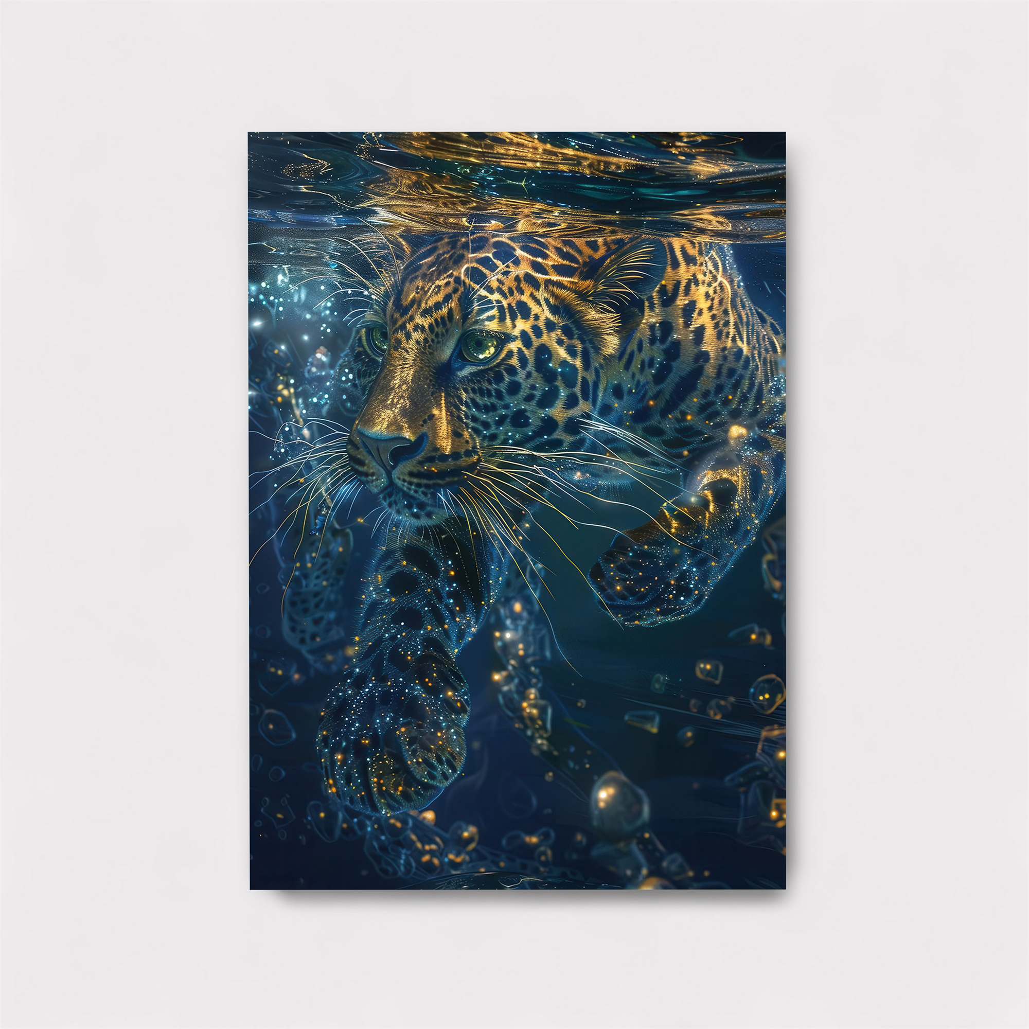 Leopard Luminescence Safe Wall Magnetic / M