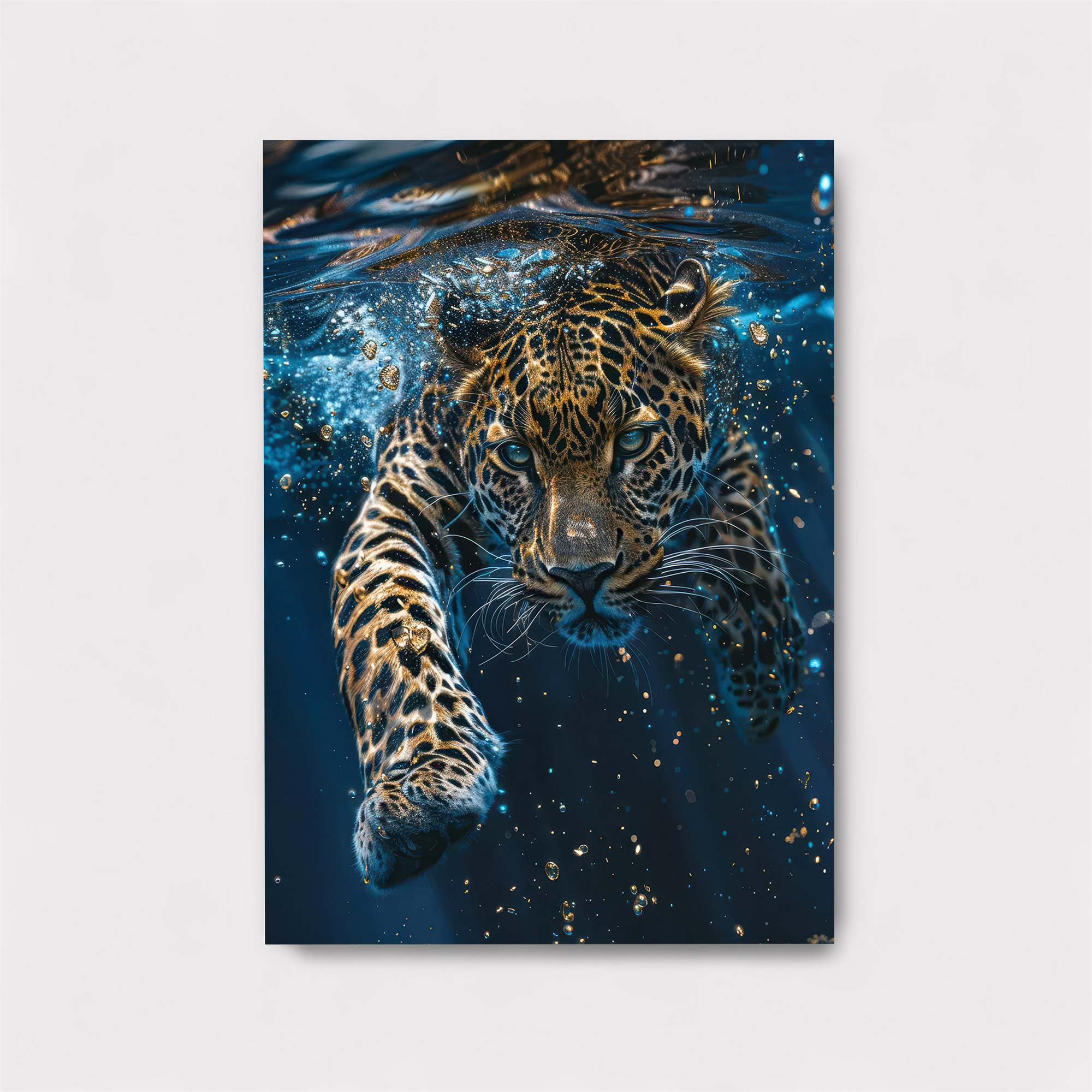 Leopard Dive Safe Wall Magnetic / M