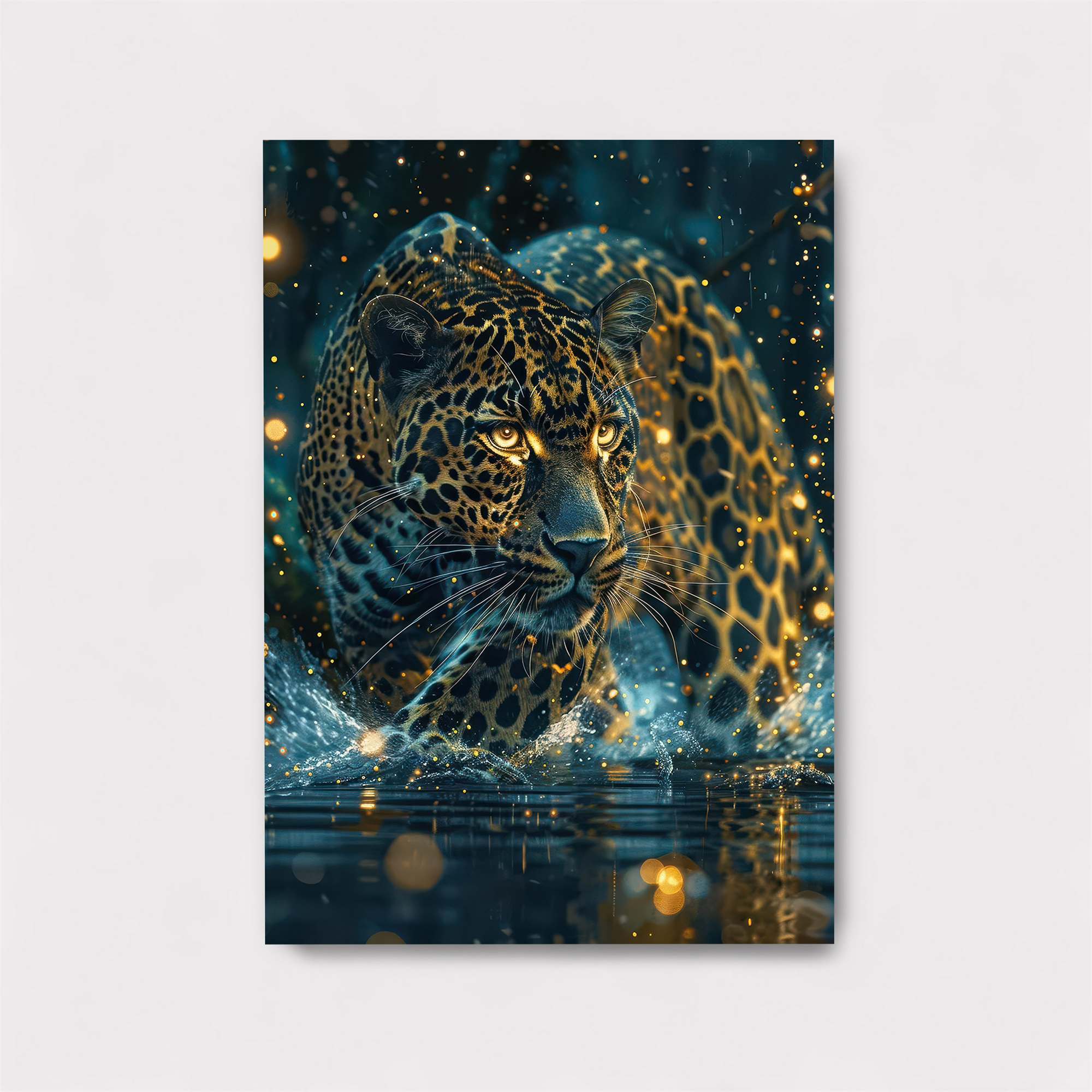 Leopard Illumination Safe Wall Magnetic / M