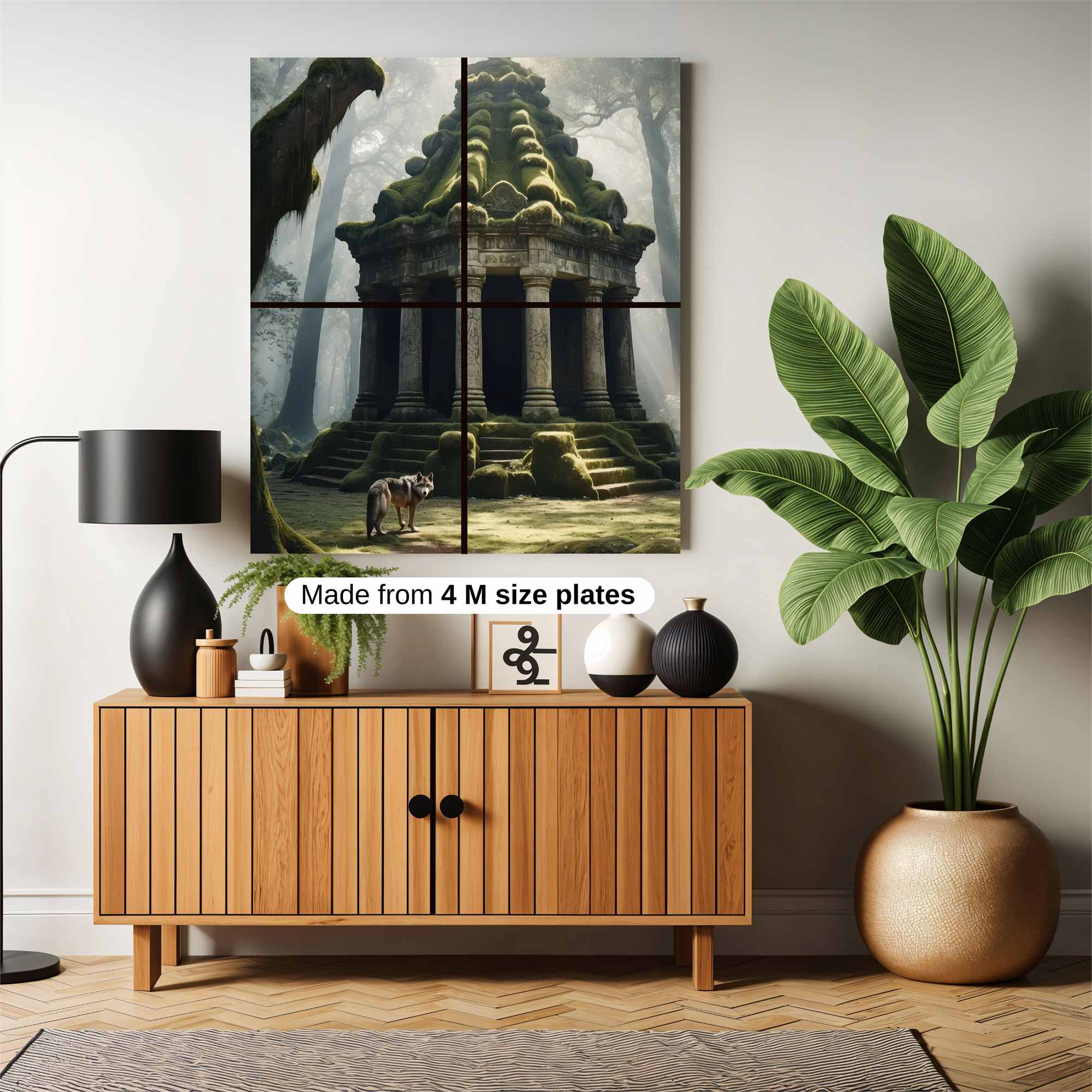 Mossy Serenity Safe Wall Magnetic / M