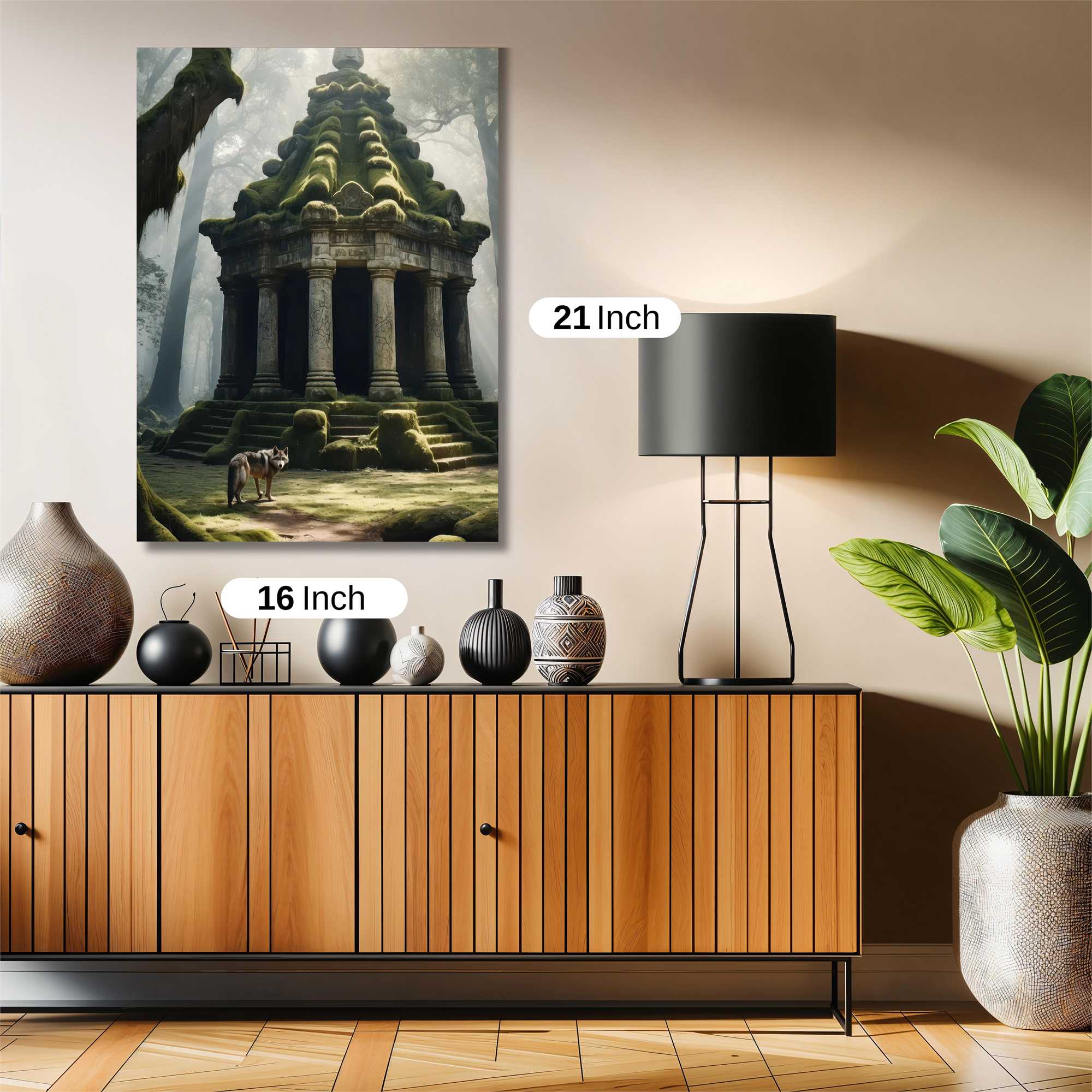 Mossy Serenity Safe Wall Magnetic / M