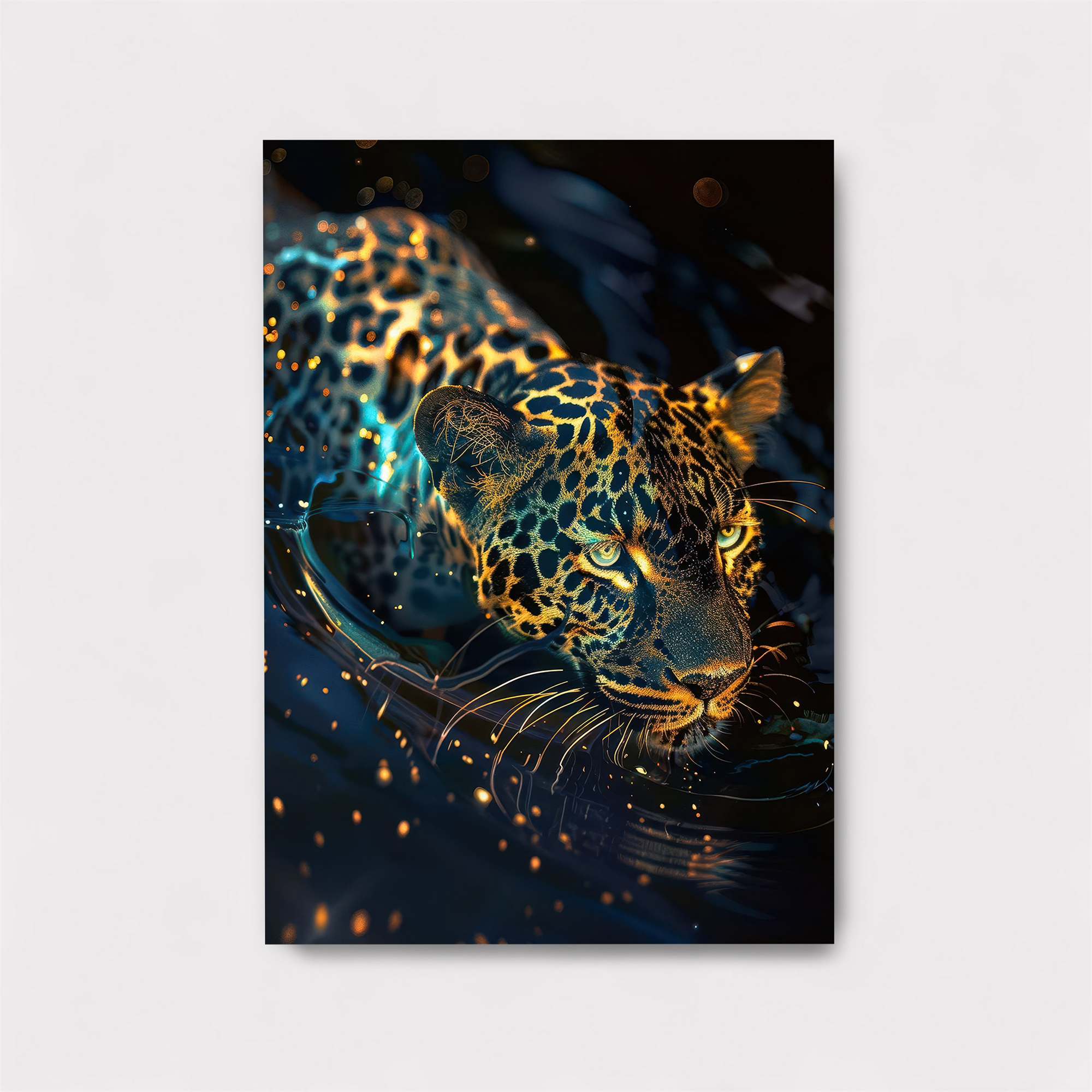 Leopard Luminescence Safe Wall Magnetic / M