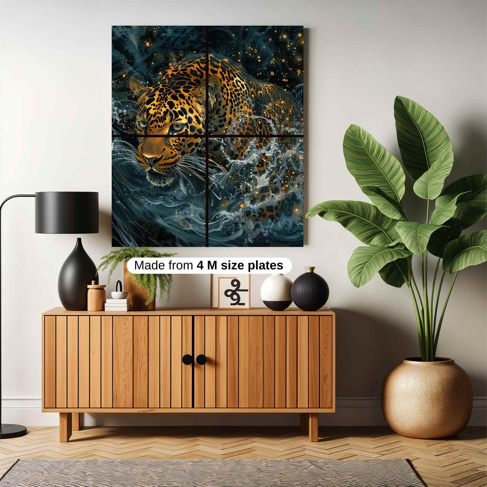 Leopard Luminosity Safe Wall Magnetic / M
