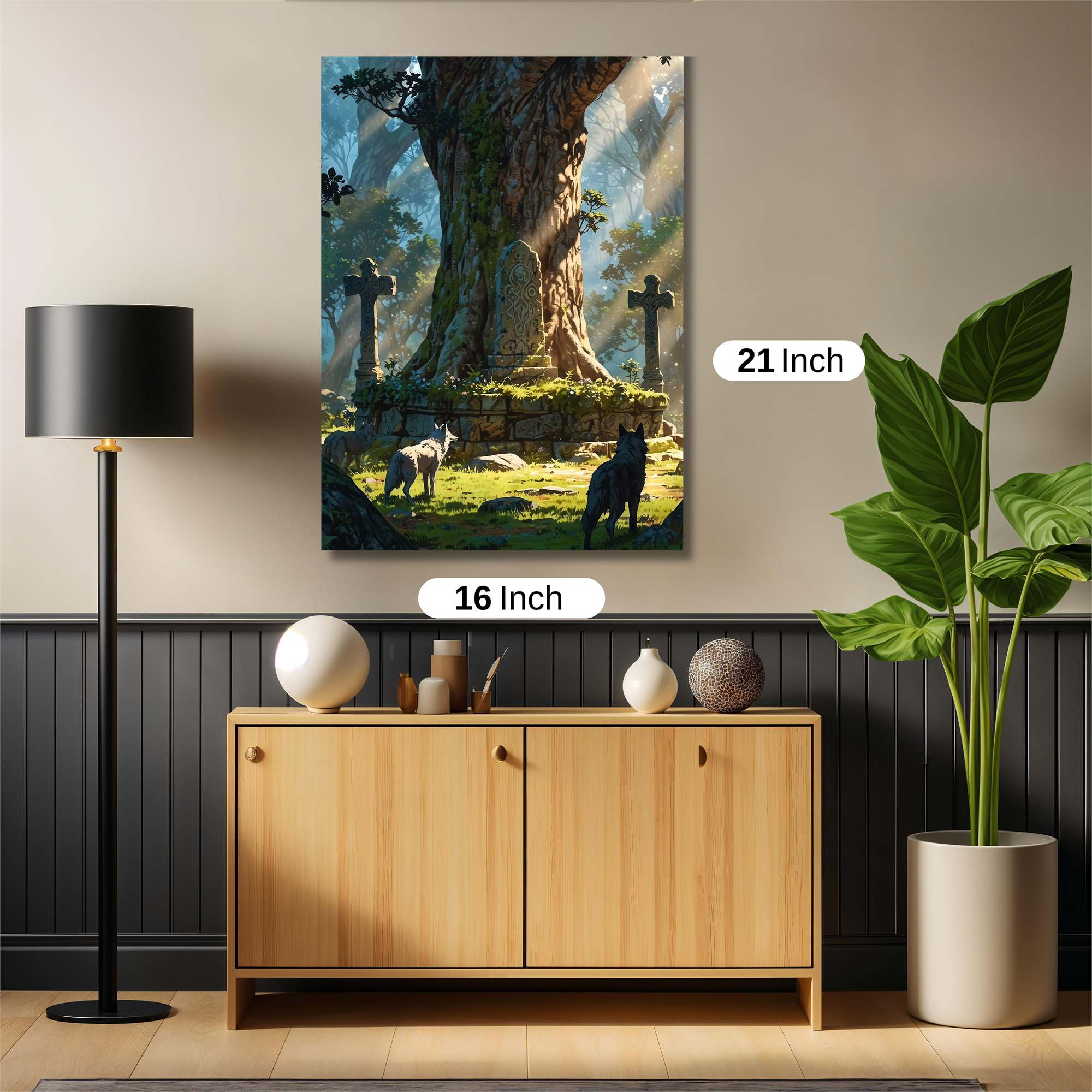 Eternal Serenity Safe Wall Magnetic / M