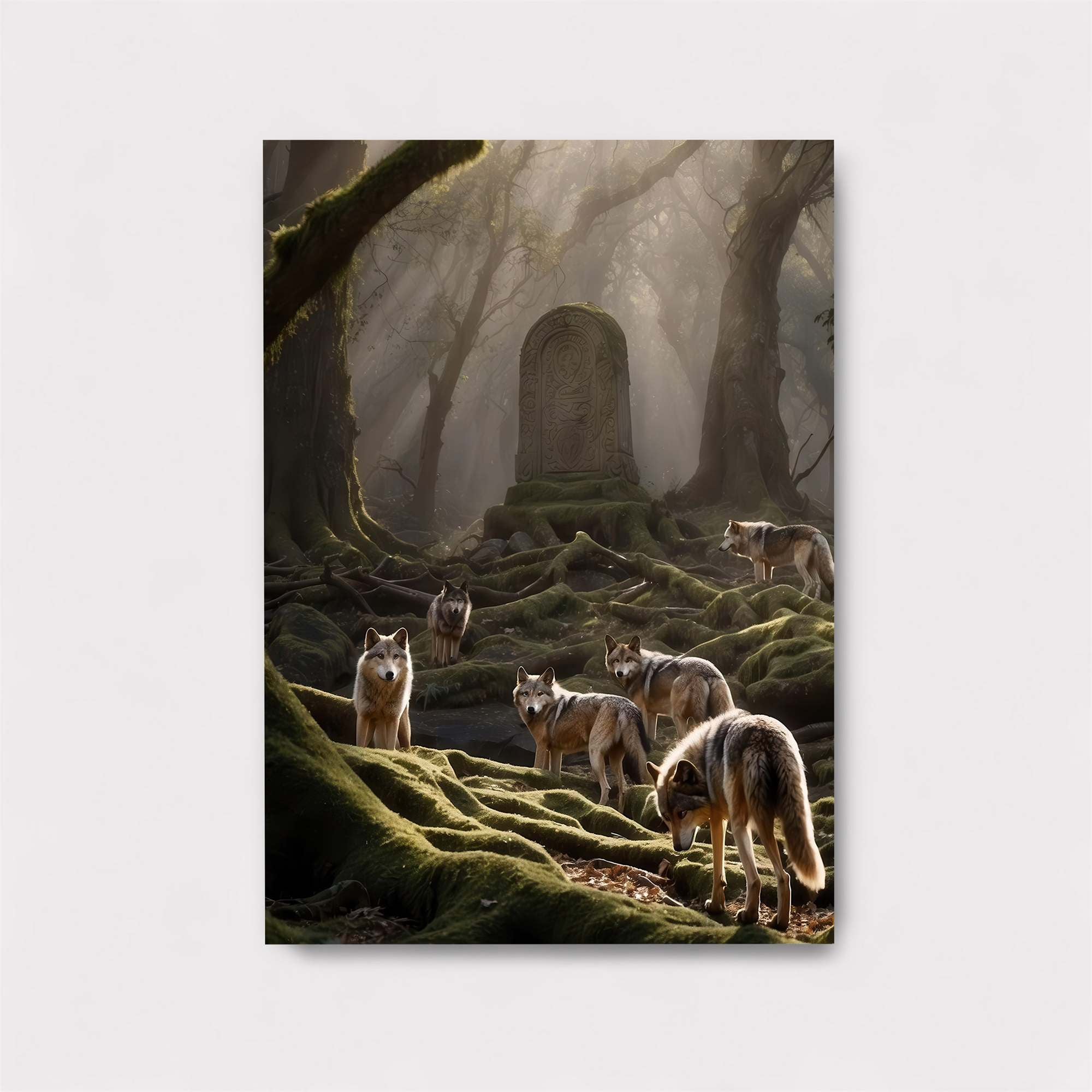 Wolves' Elegy Safe Wall Magnetic / M