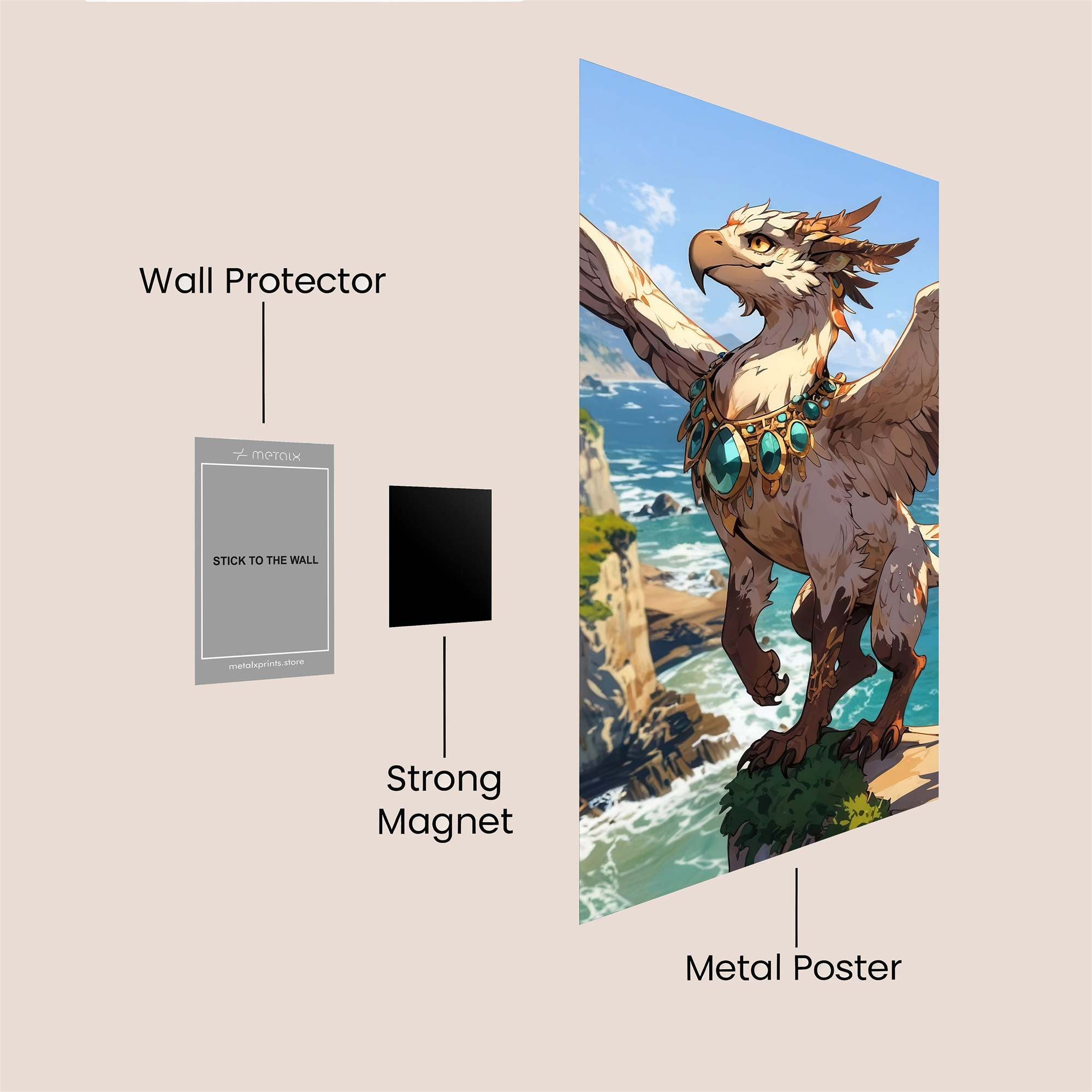 Majestic Vigil Safe Wall Magnetic / M