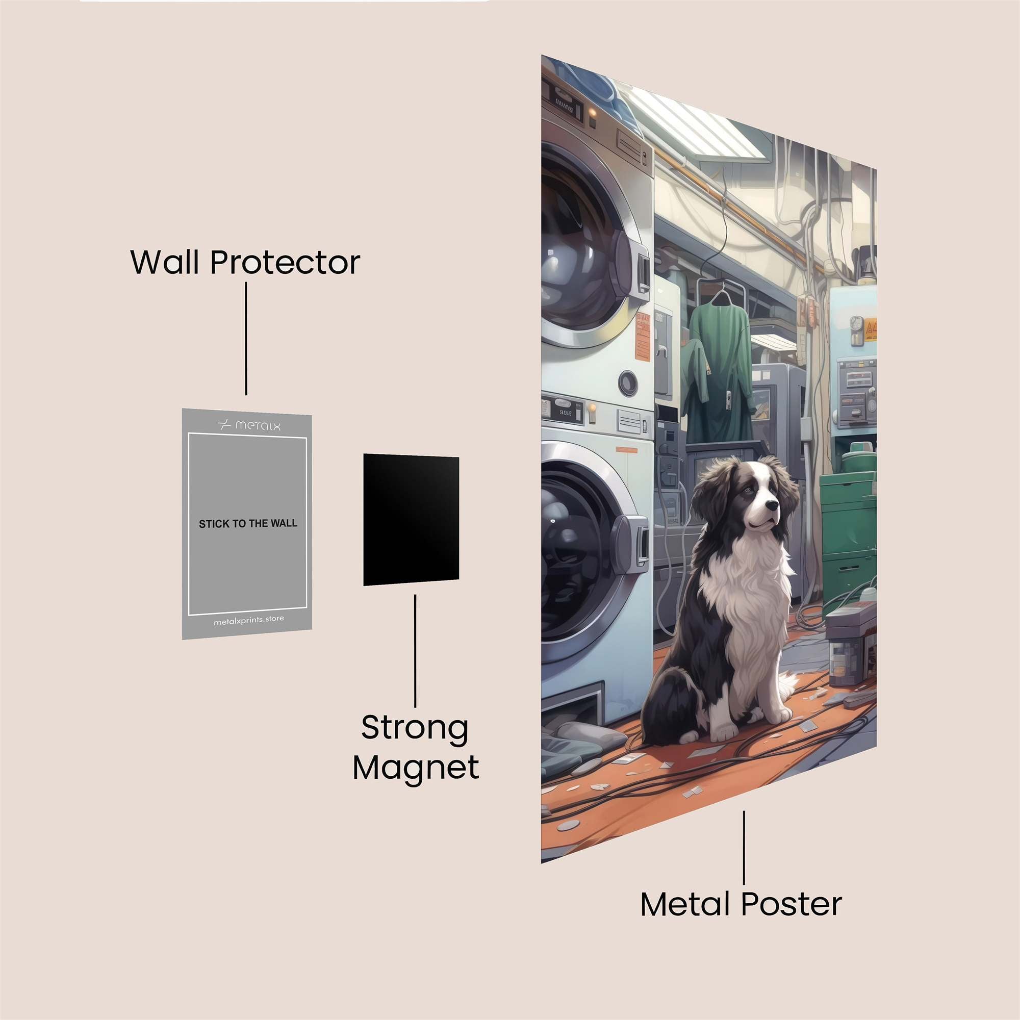 Laundry Sentinel Safe Wall Magnetic / M