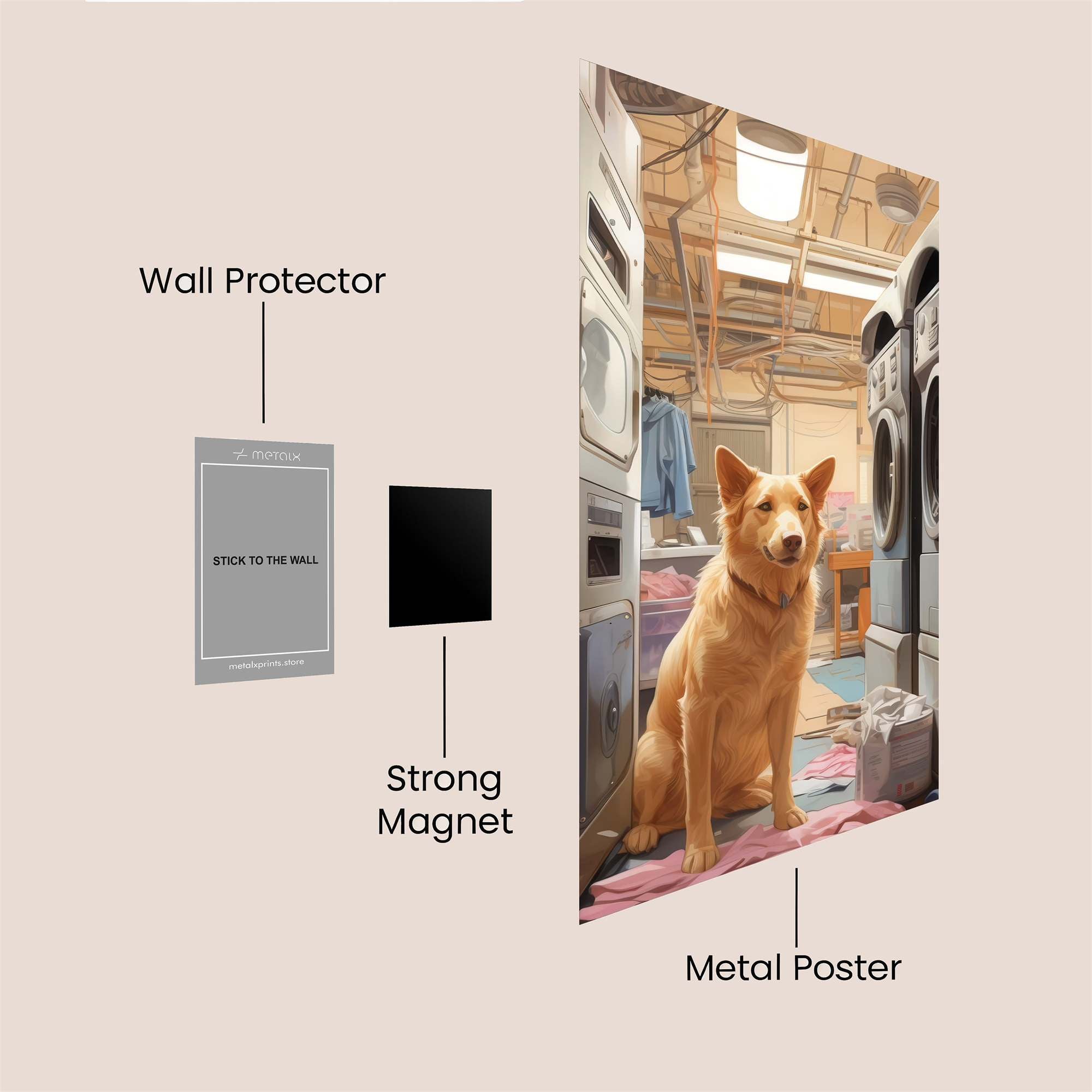 Laundry Sentinel Safe Wall Magnetic / M