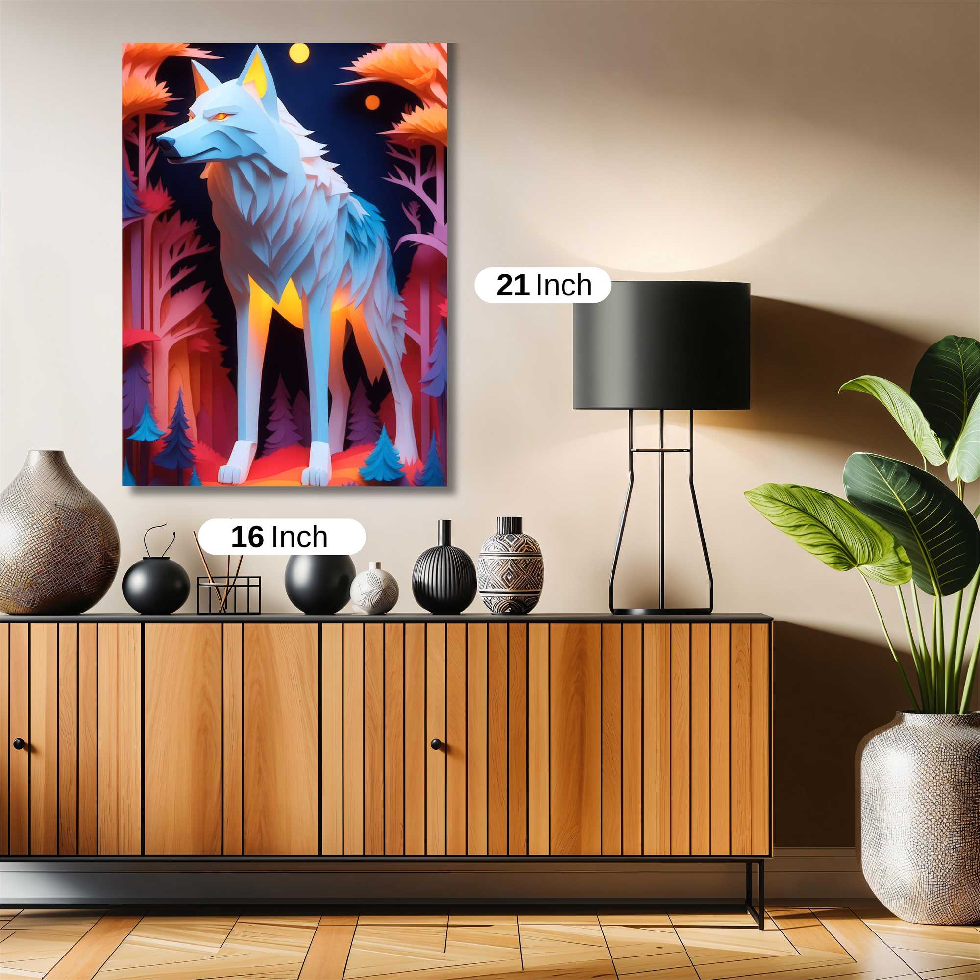 Luminous Howl Safe Wall Magnetic / M