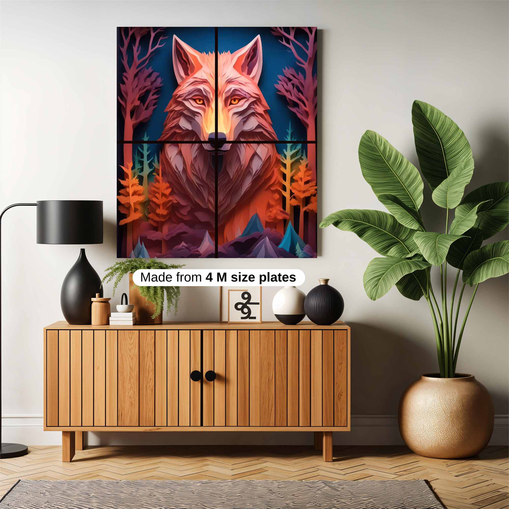 Lupine Serenity Safe Wall Magnetic / M