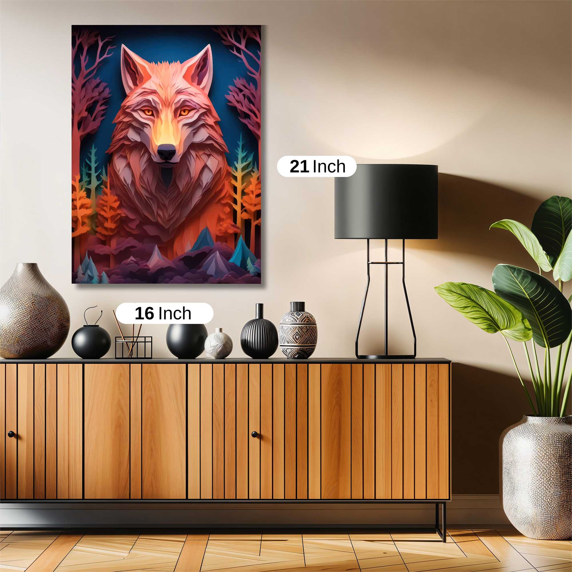 Lupine Serenity Safe Wall Magnetic / M