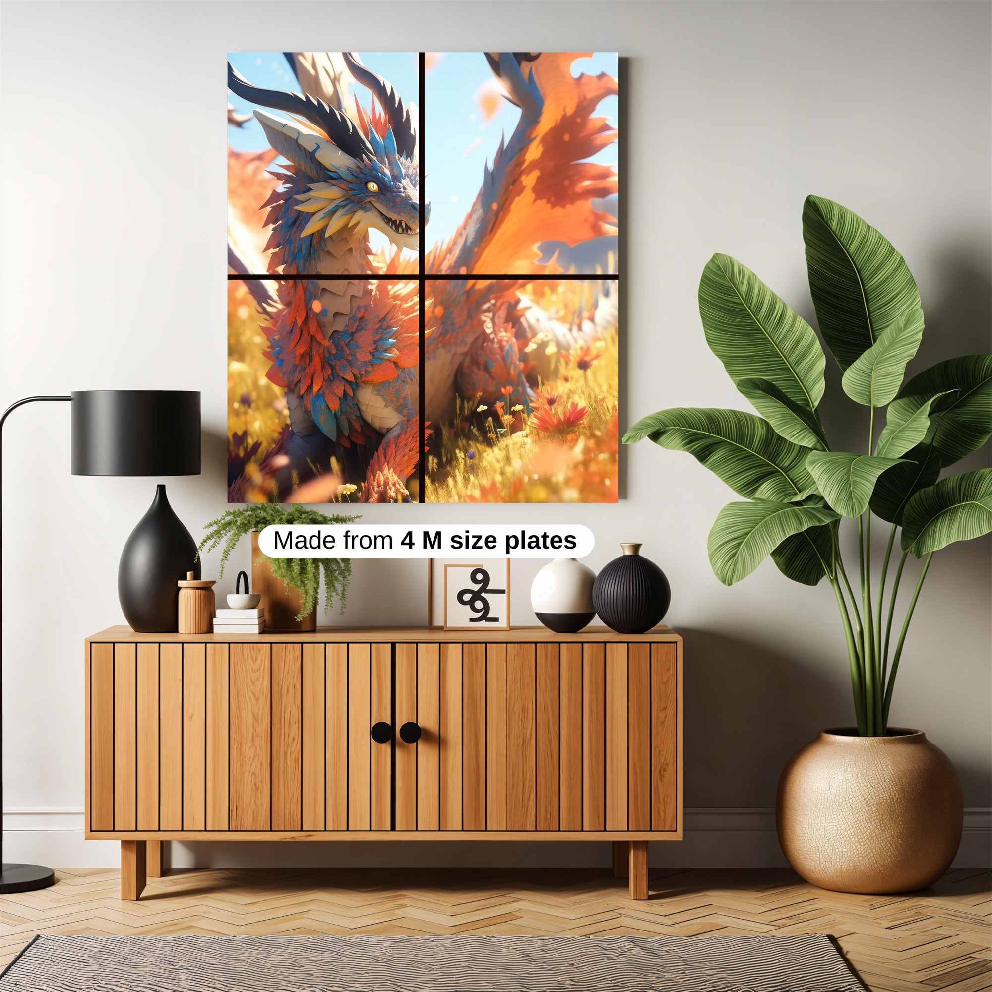 Blossom Fury Safe Wall Magnetic / M