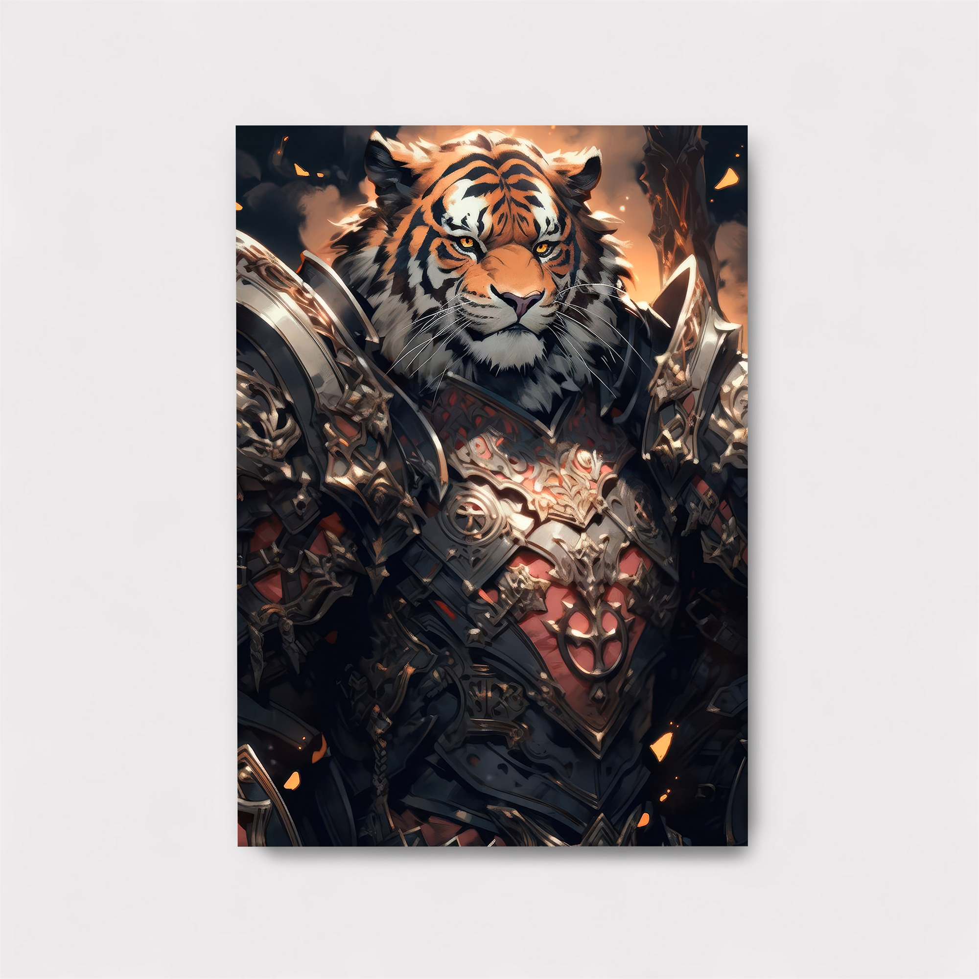 Tiger Triumph Safe Wall Magnetic / M