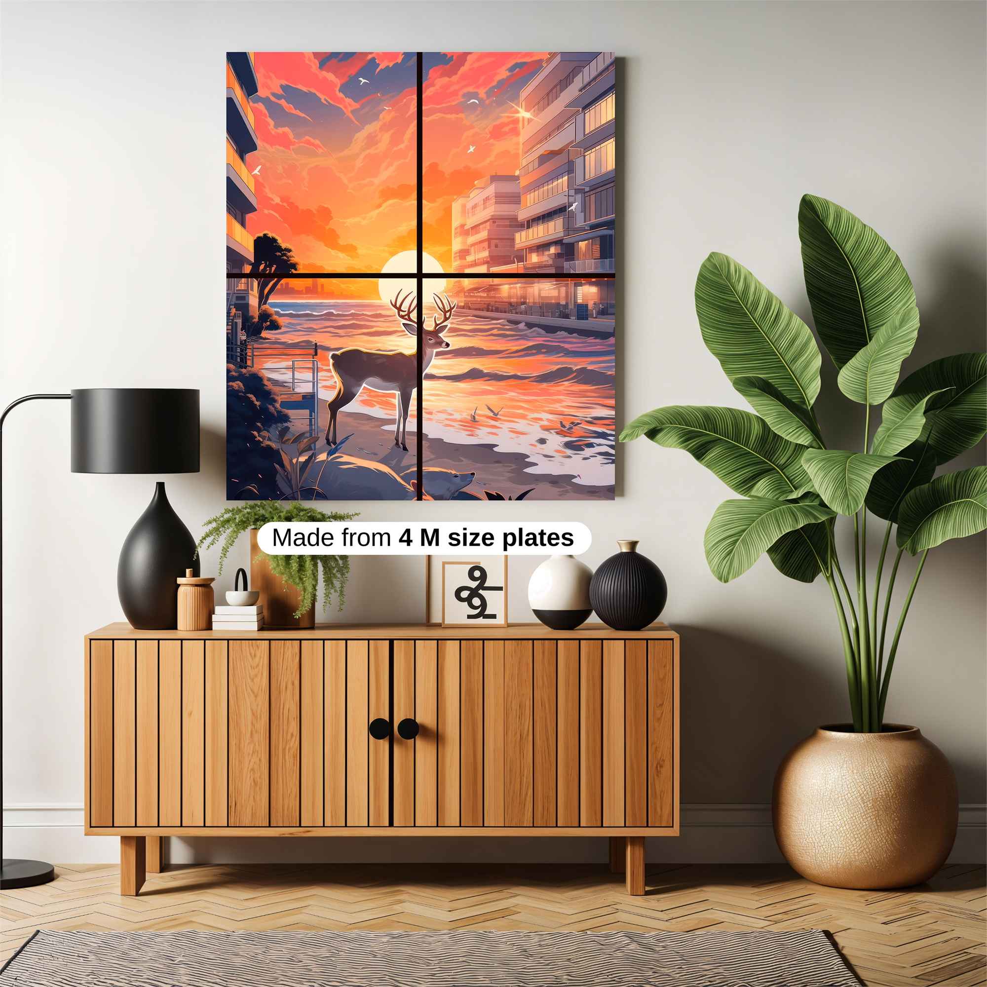 Urban Serenity Safe Wall Magnetic / M