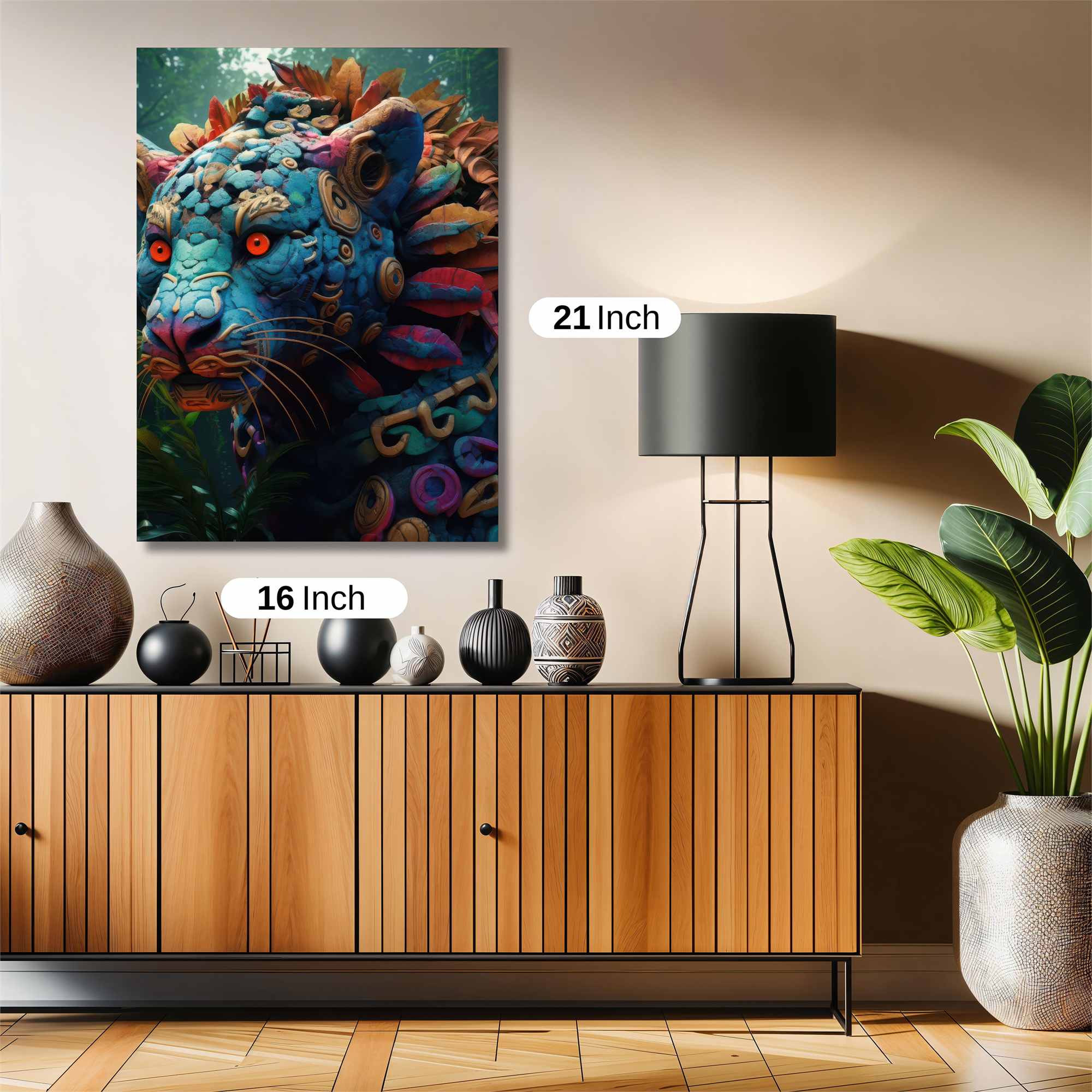 Vibrant Wilderness Safe Wall Magnetic / M