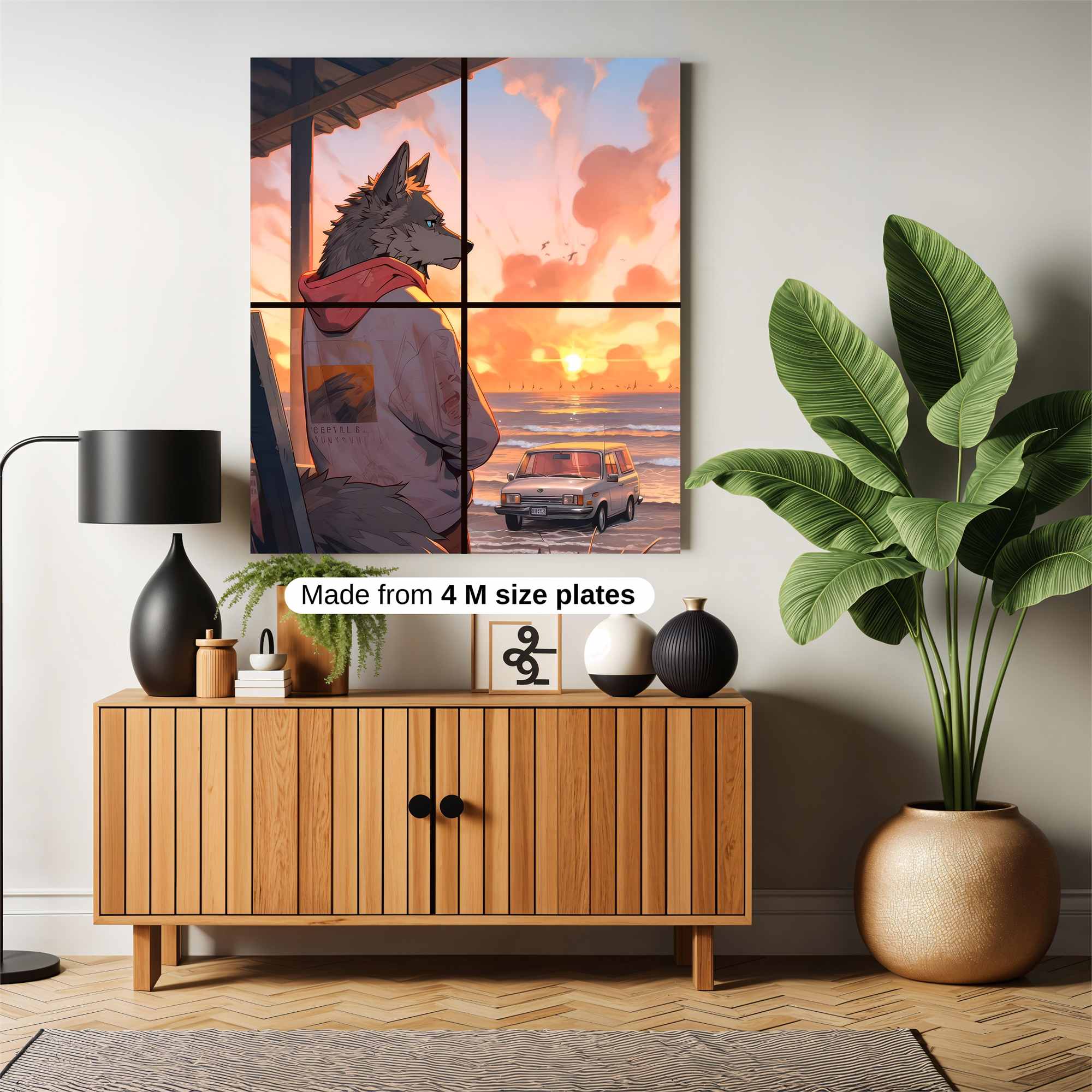 Wolfen Reverie Safe Wall Magnetic / M