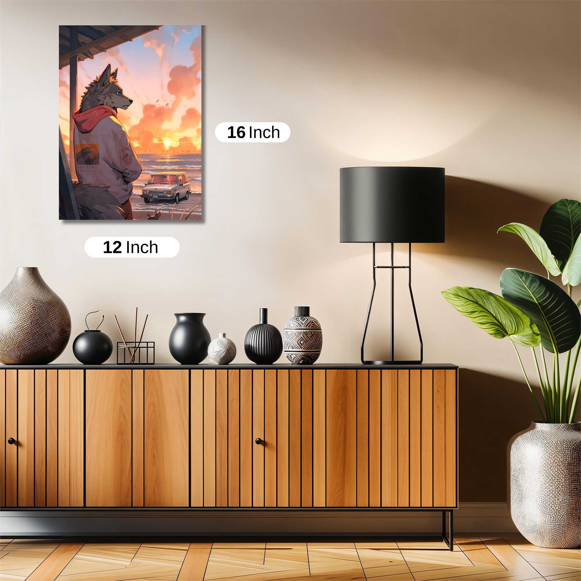 Wolfen Reverie Safe Wall Magnetic / M