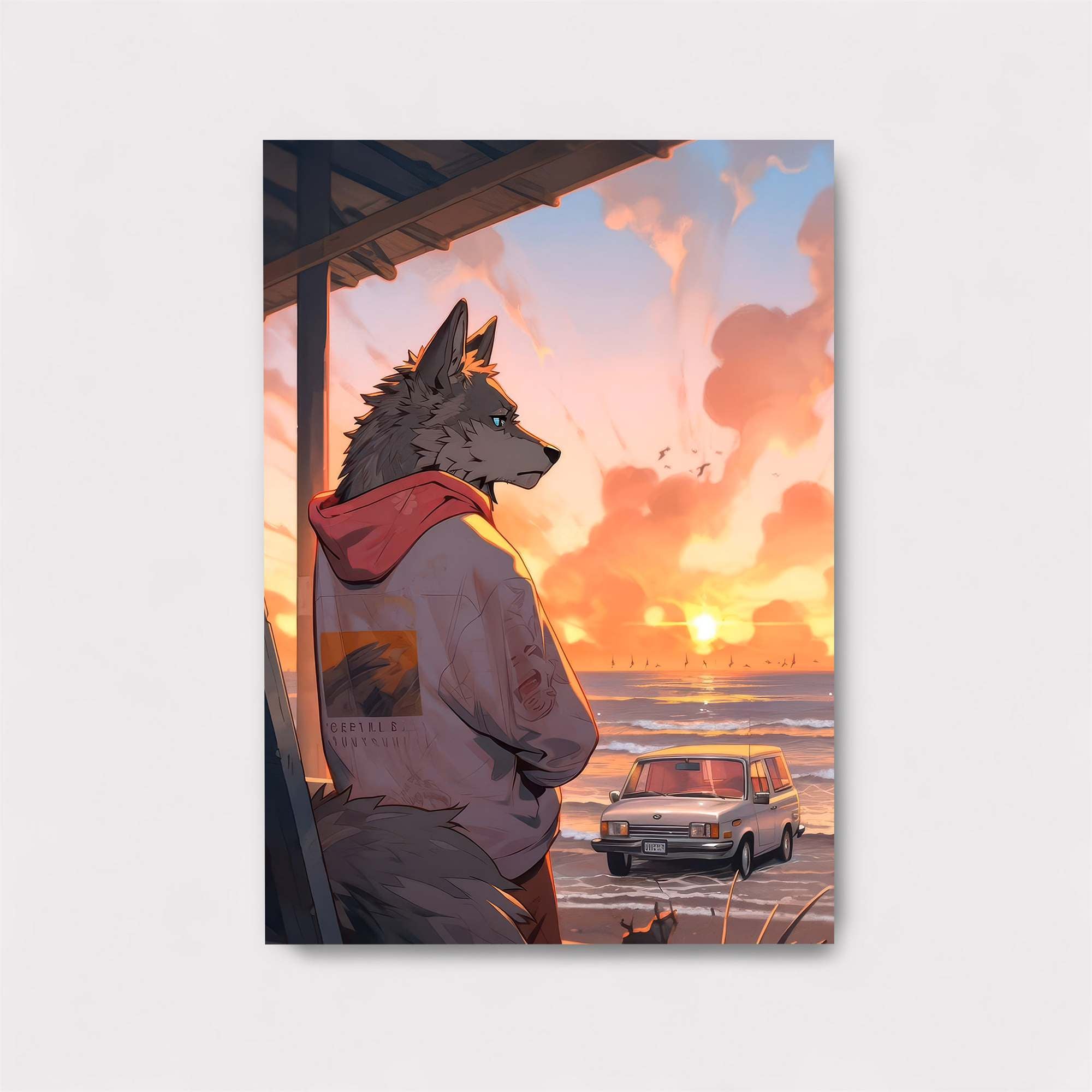 Wolfen Reverie Safe Wall Magnetic / M