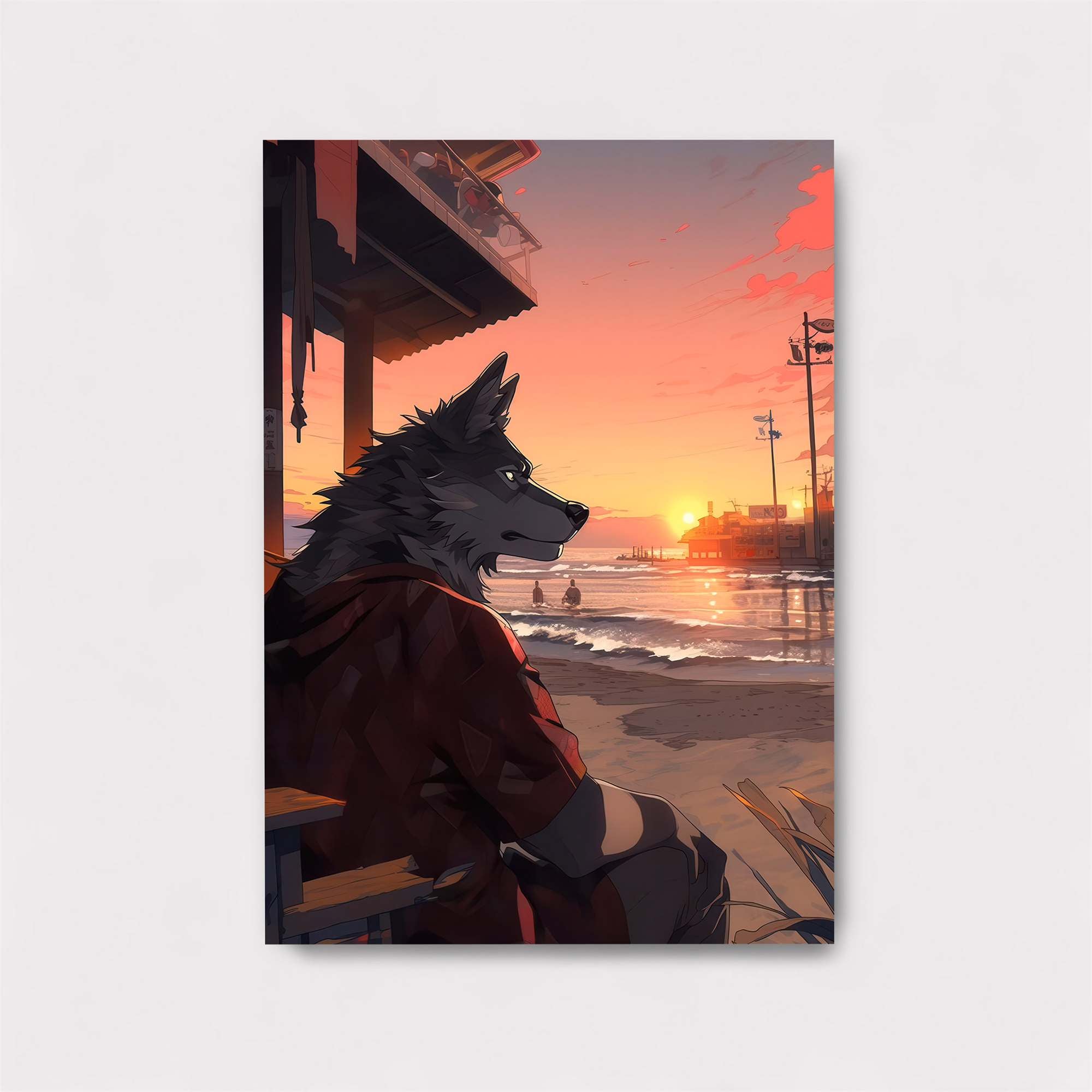 Lupine Tranquility Safe Wall Magnetic / M