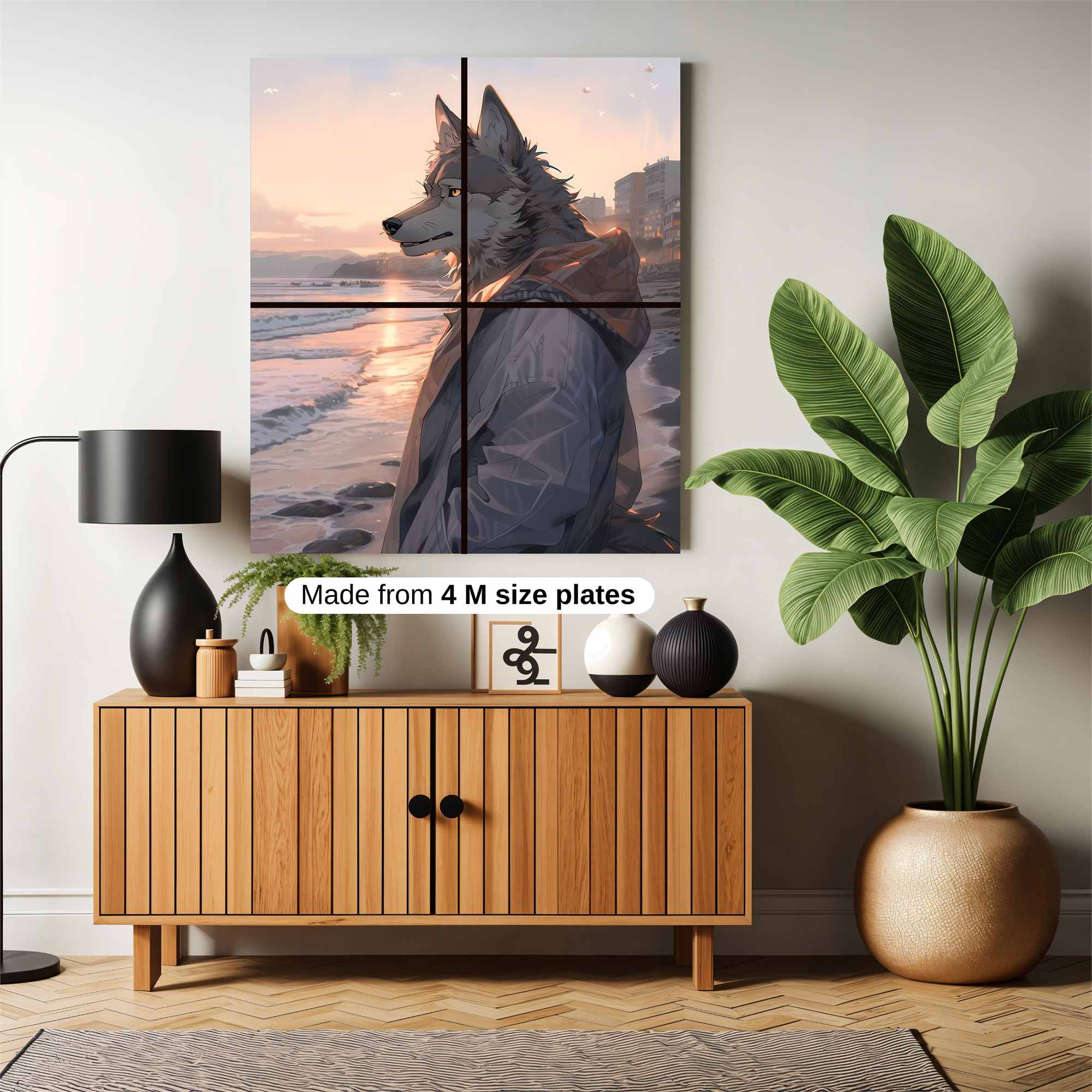 Wolfen Reverie Safe Wall Magnetic / M