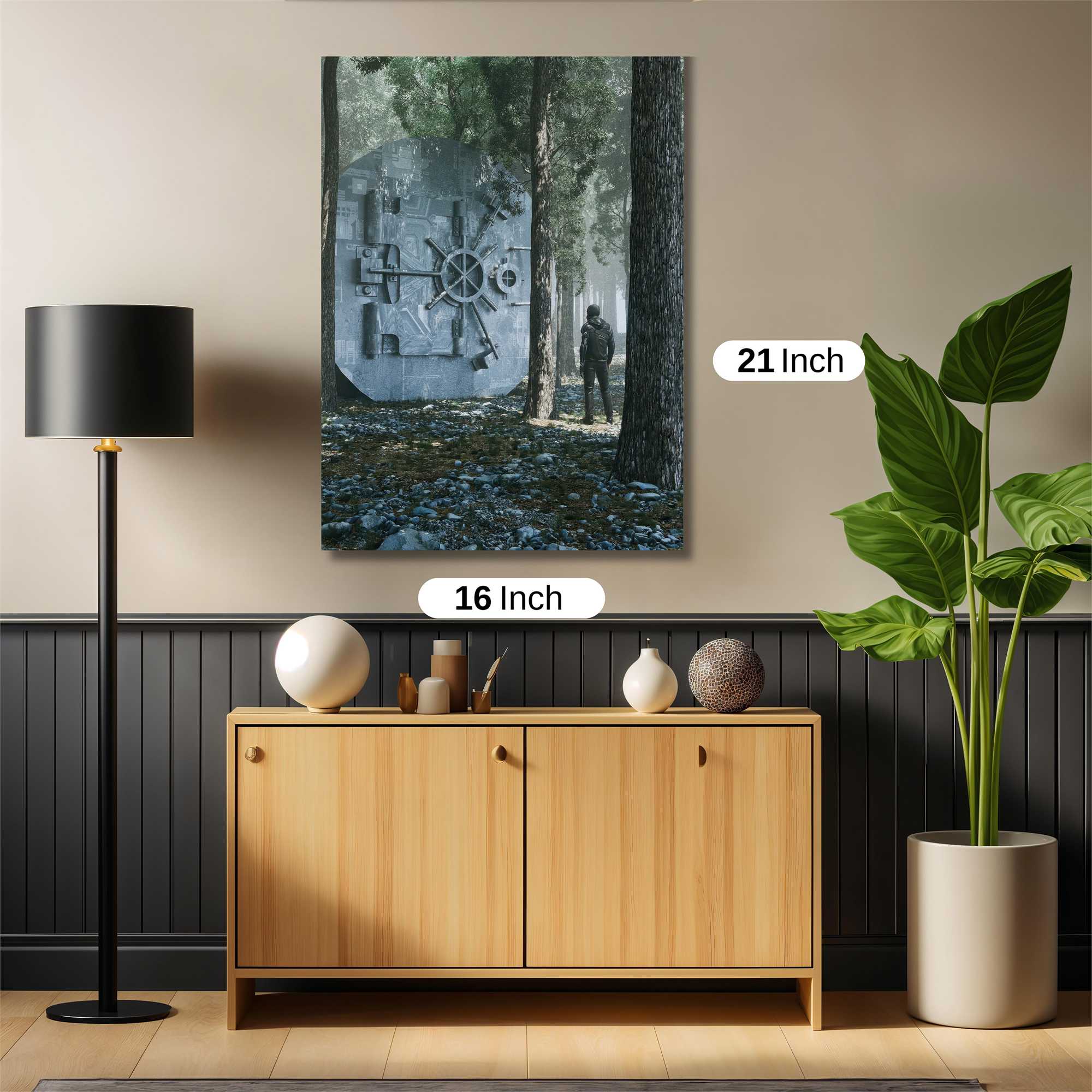 Vault Discovery Safe Wall Magnetic / M