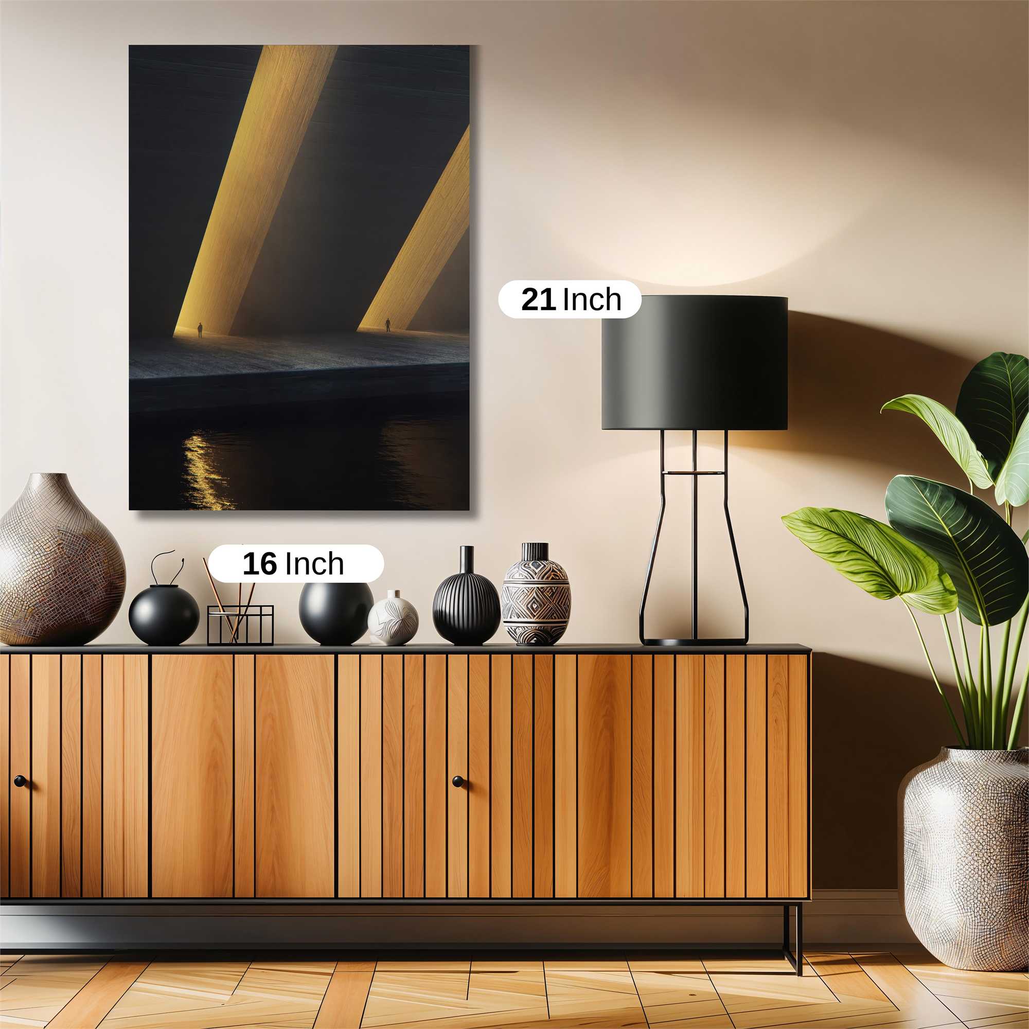 Geometric Solitude Safe Wall Magnetic / M