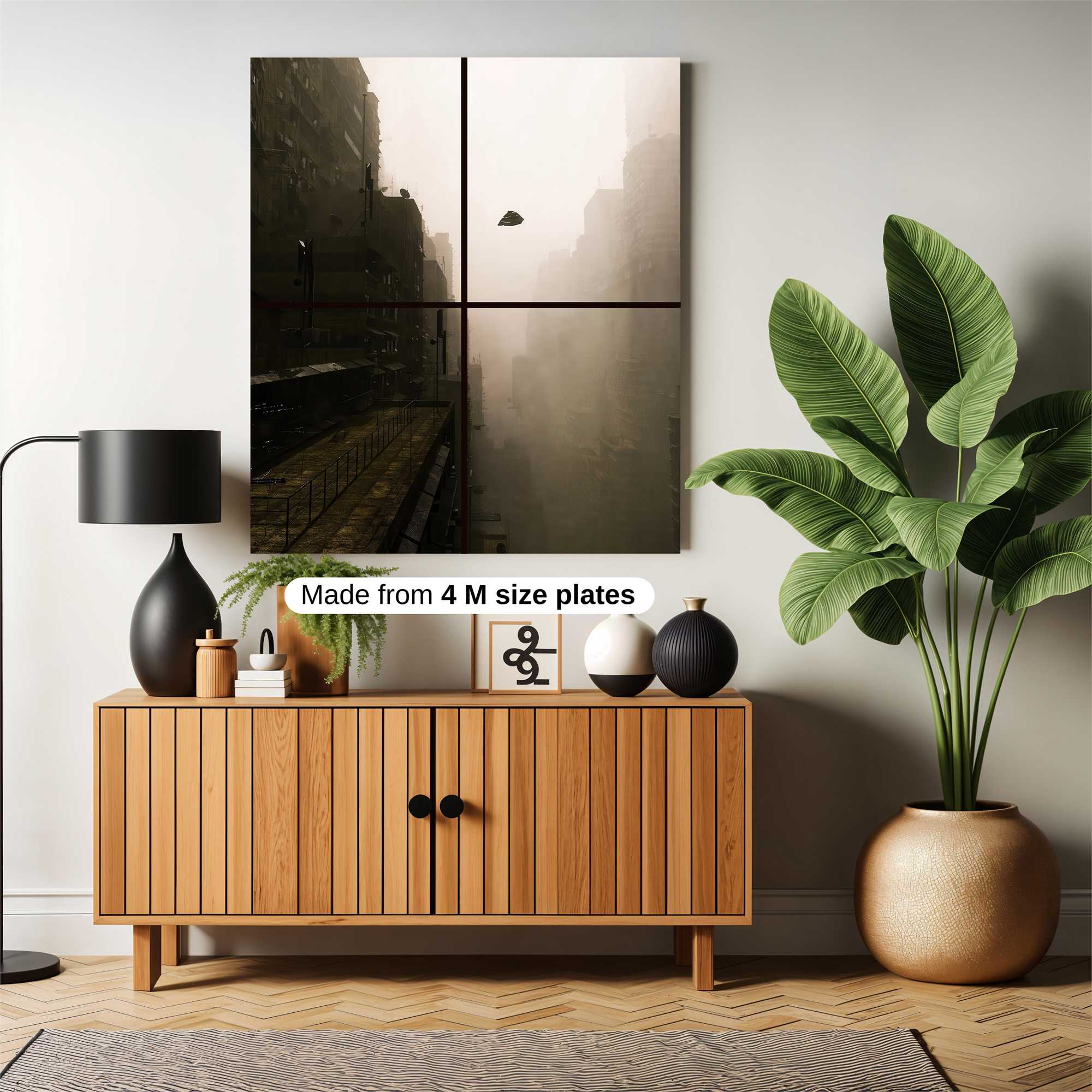 Foggy Ascent Safe Wall Magnetic / M